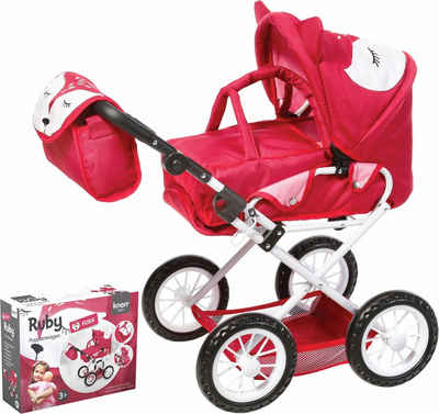 Knorrtoys® Kombi-Puppenwagen Ruby - Foxx, mit Wickeltasche