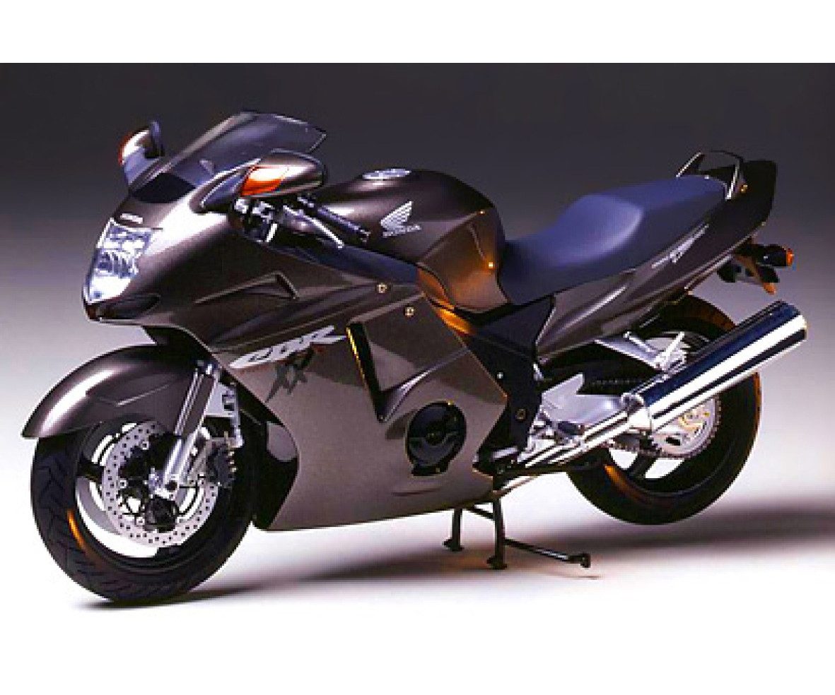 Tamiya Modellbausatz Tamiya Honda CBR110XX Super Blackbird Motorrad 1:12 Plastik Modellbau