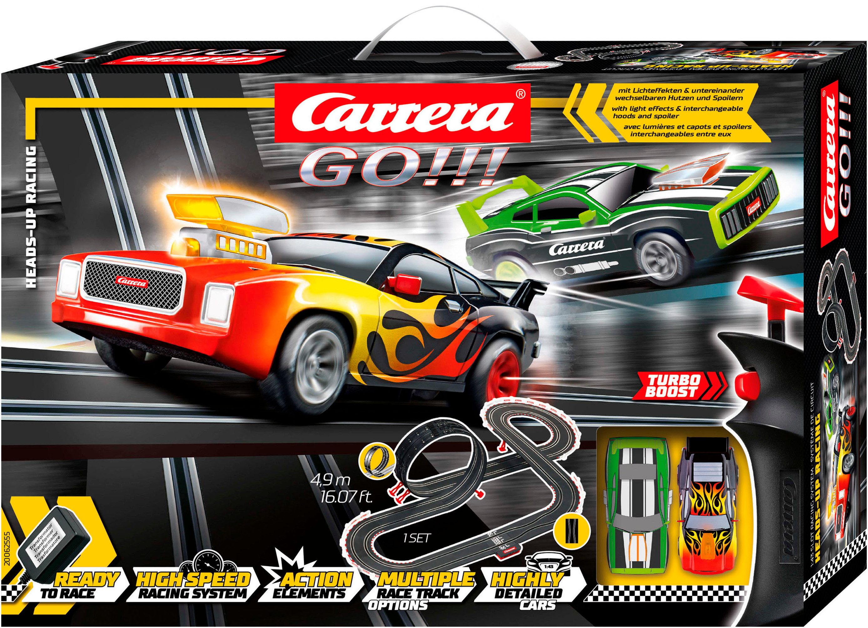 Autorennbahn Carrera GO!!! - Heads-Up Racing