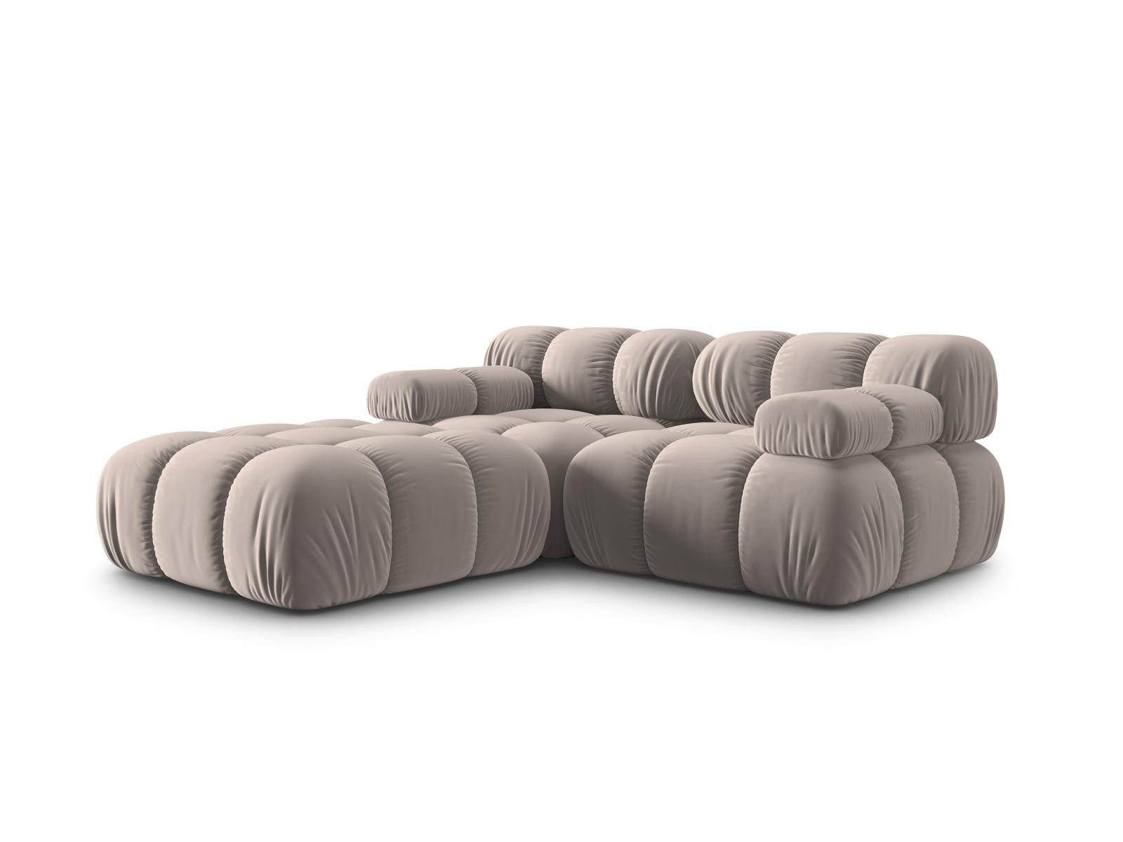 Micadoni Sofa Bellis, modular 3-Sitzer mit günstig online kaufen