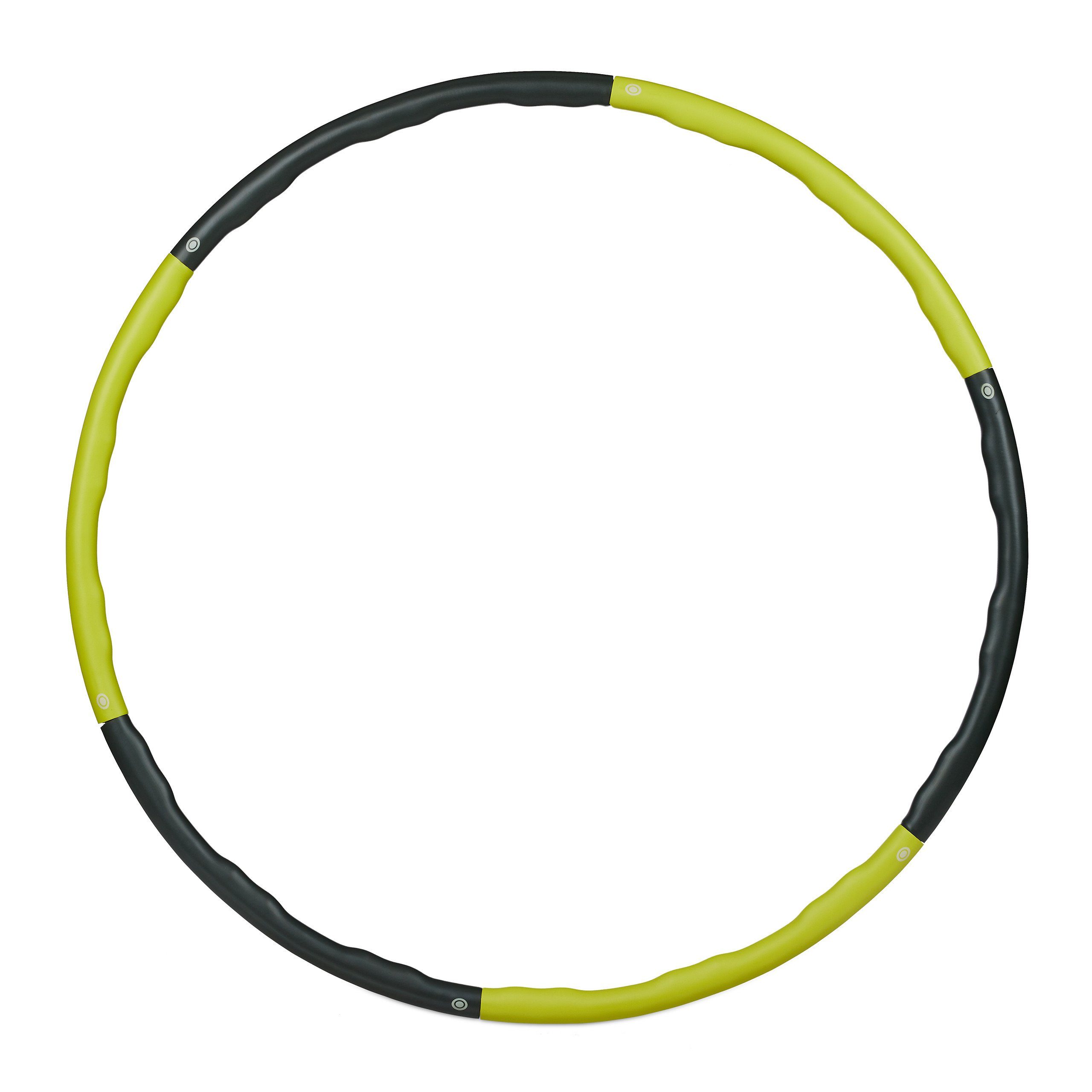 relaxdays Hula-Hoop-Reifen Erwachsene (6-tlg)
