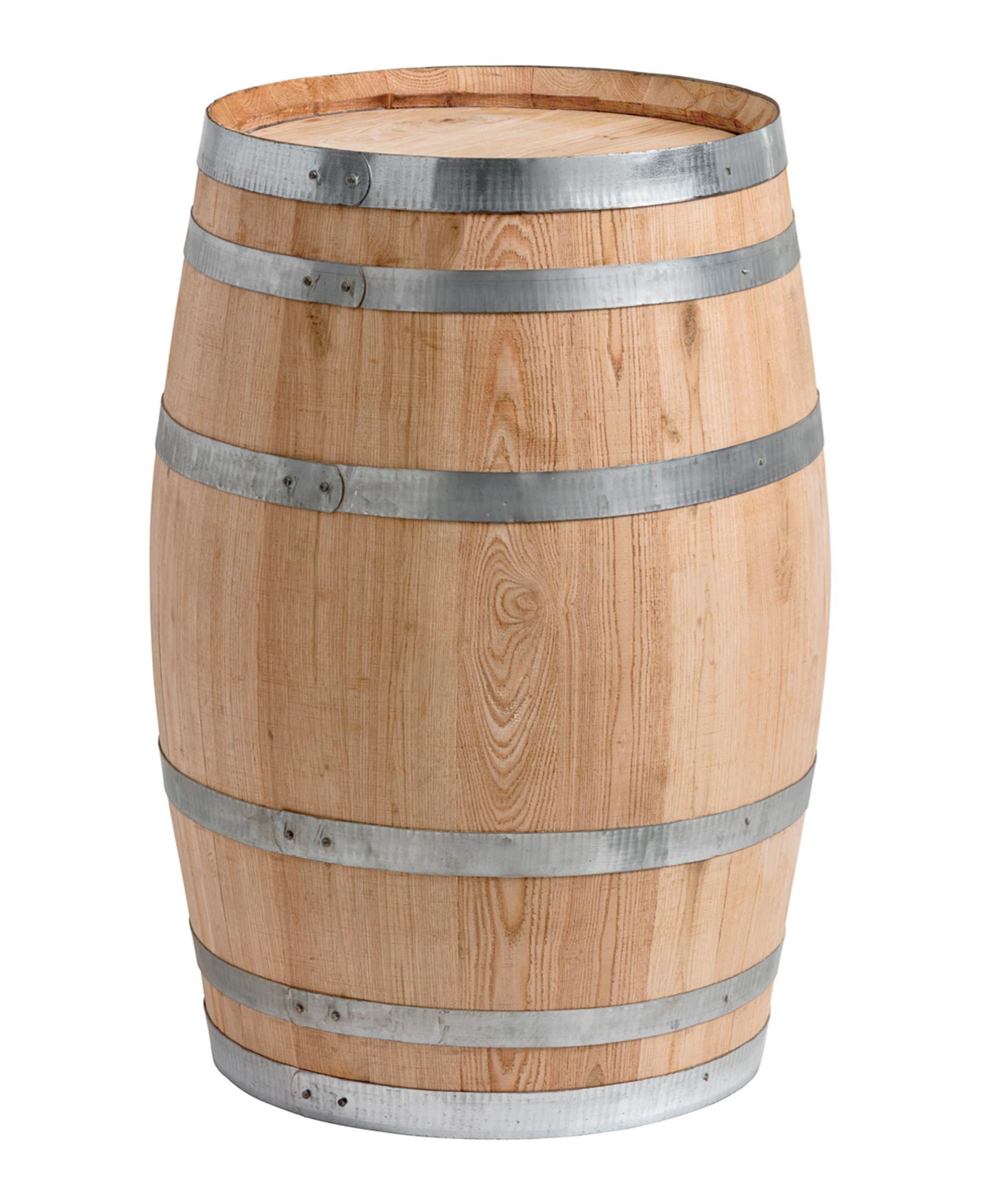 Temesso Gartenlounge-Hocker 10 bis 50L kleines Holzfass NATUR
