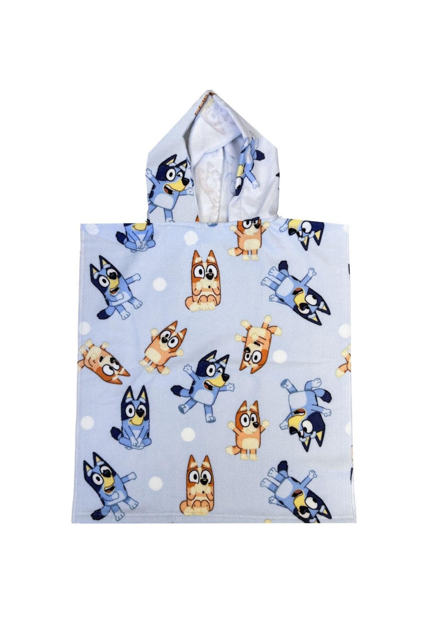 Disney Badeponcho Poncho Bluey, 100% POLYESTER