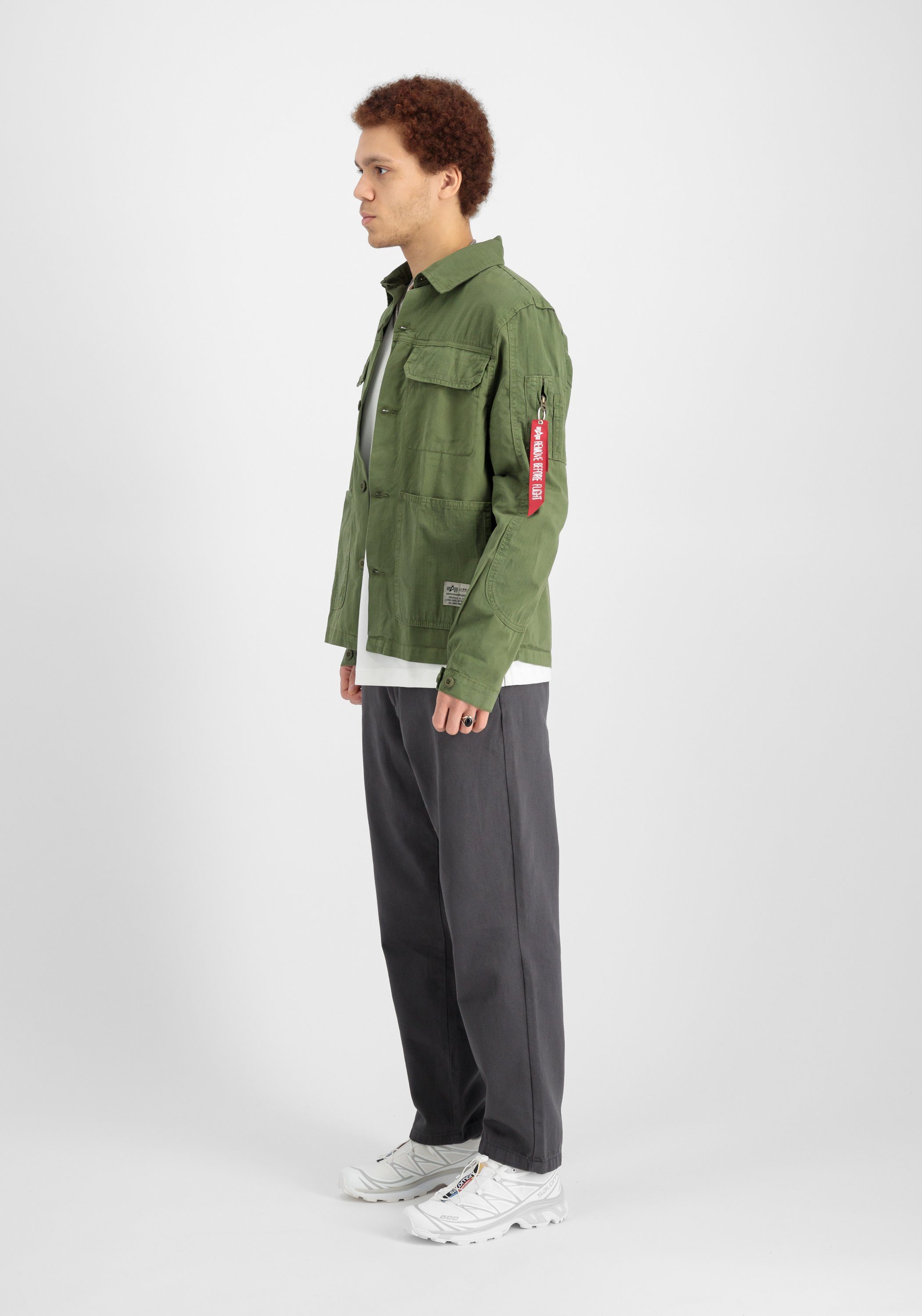 Alpha Industries Hemdjacke Color Block Overshirt