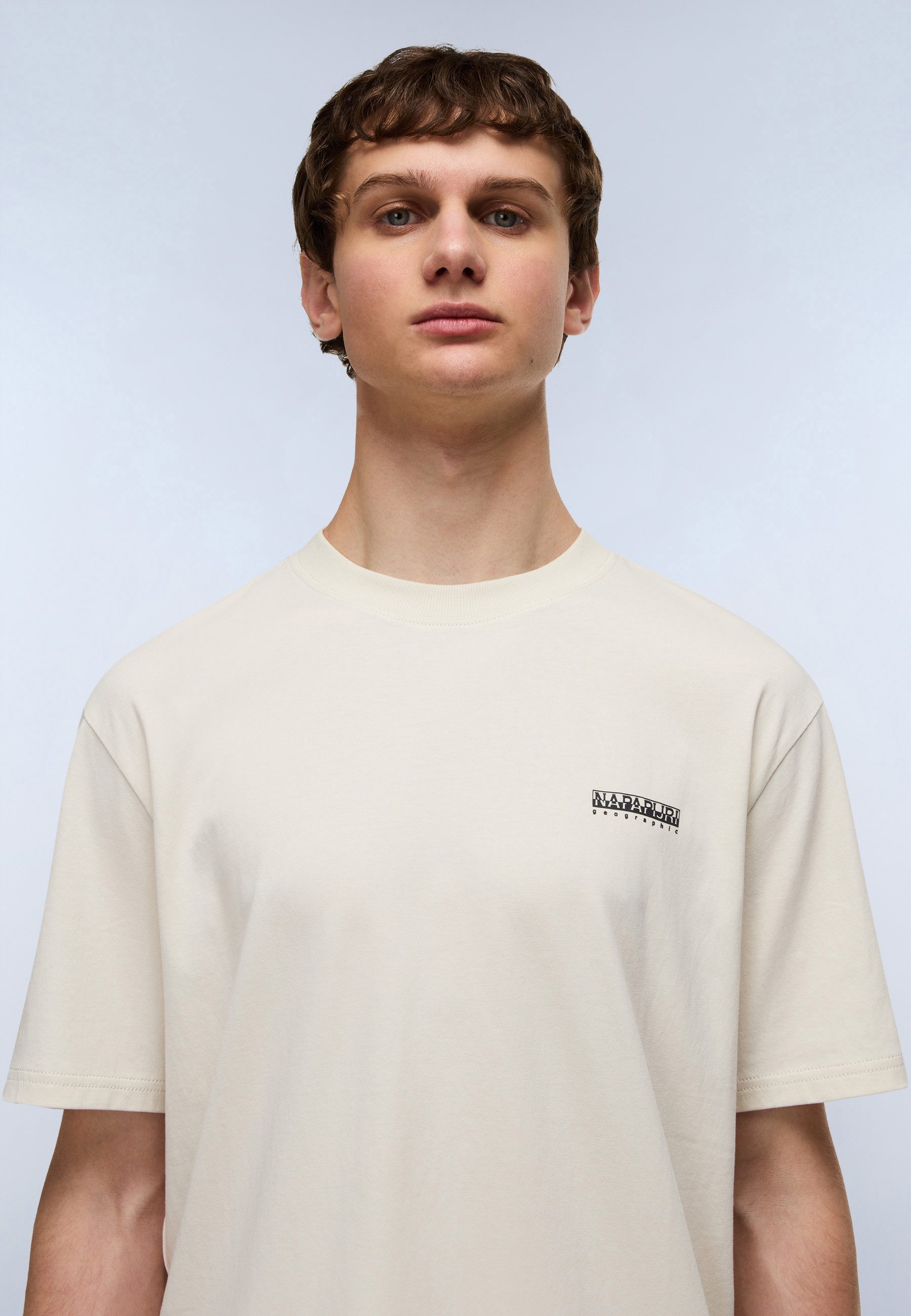 Napapijri T-Shirt S-SMALL BOX mit Markenlabel, aus Baumwolle – Bild 4 von 5