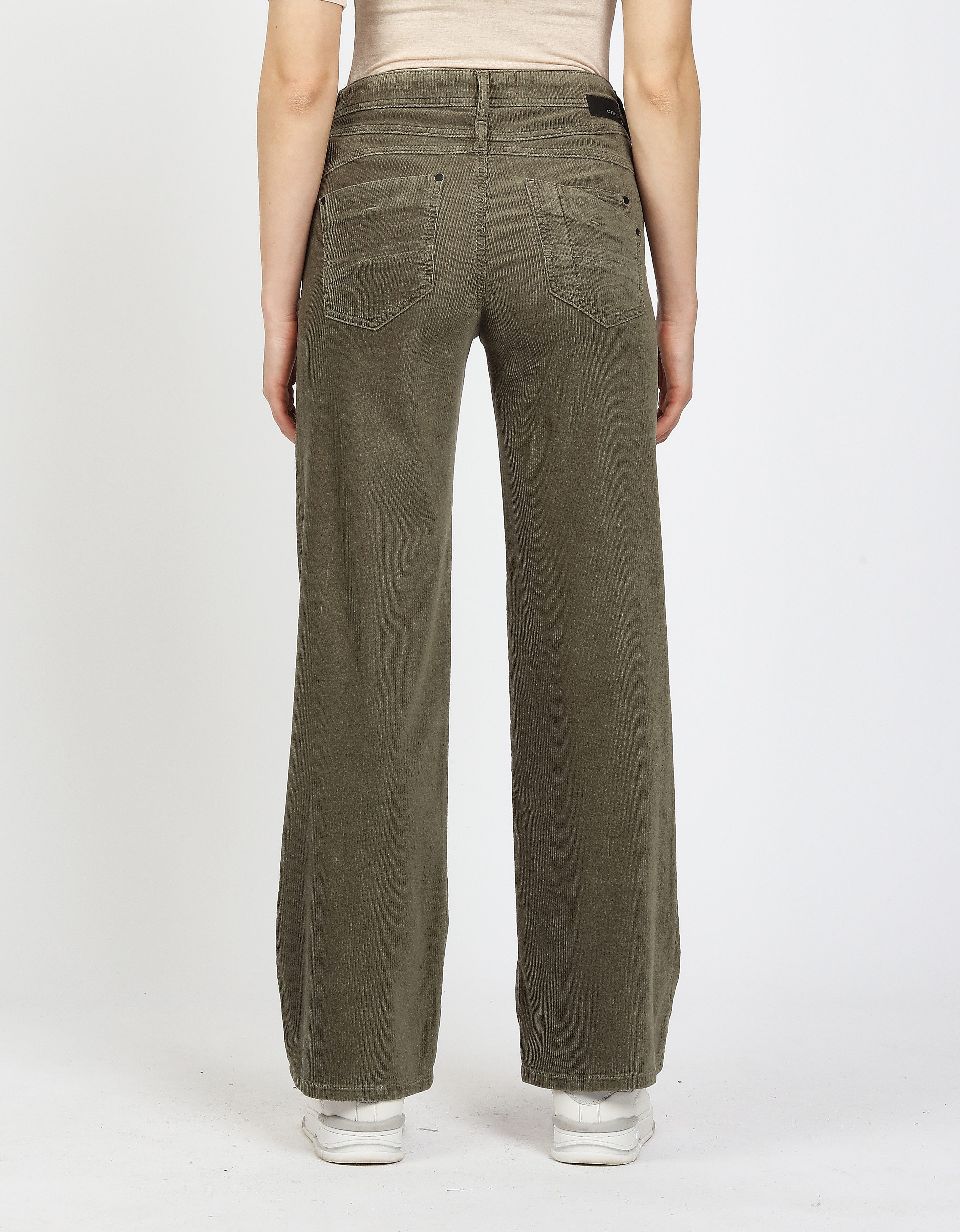 GANG Cordhose 94AMELIE WIDE im lässigen Wide Fit günstig online kaufen