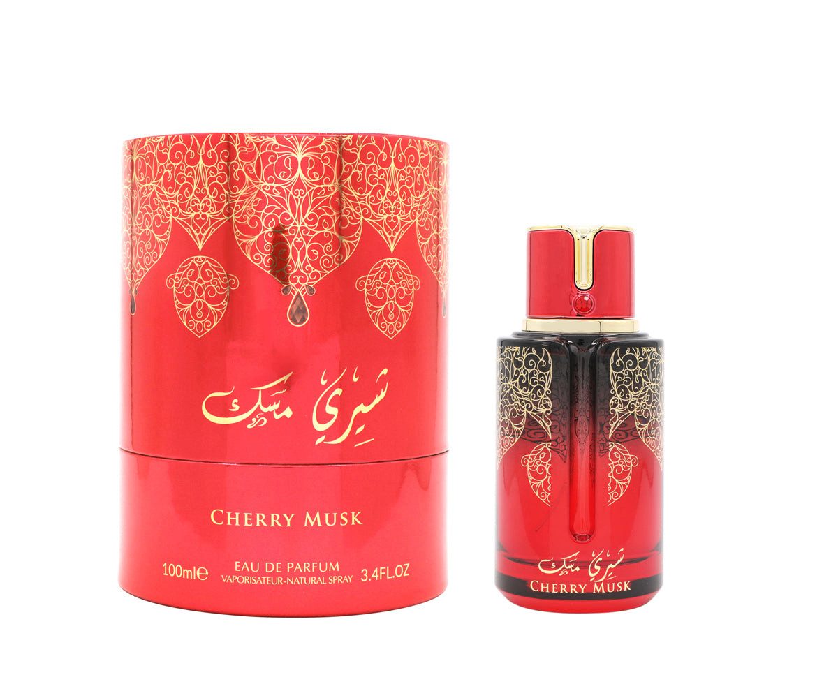 Arabiyat Prestige Eau de Parfum Prestige Cherry Musk, Glasflakon, Parfüm EDP, Damenduft