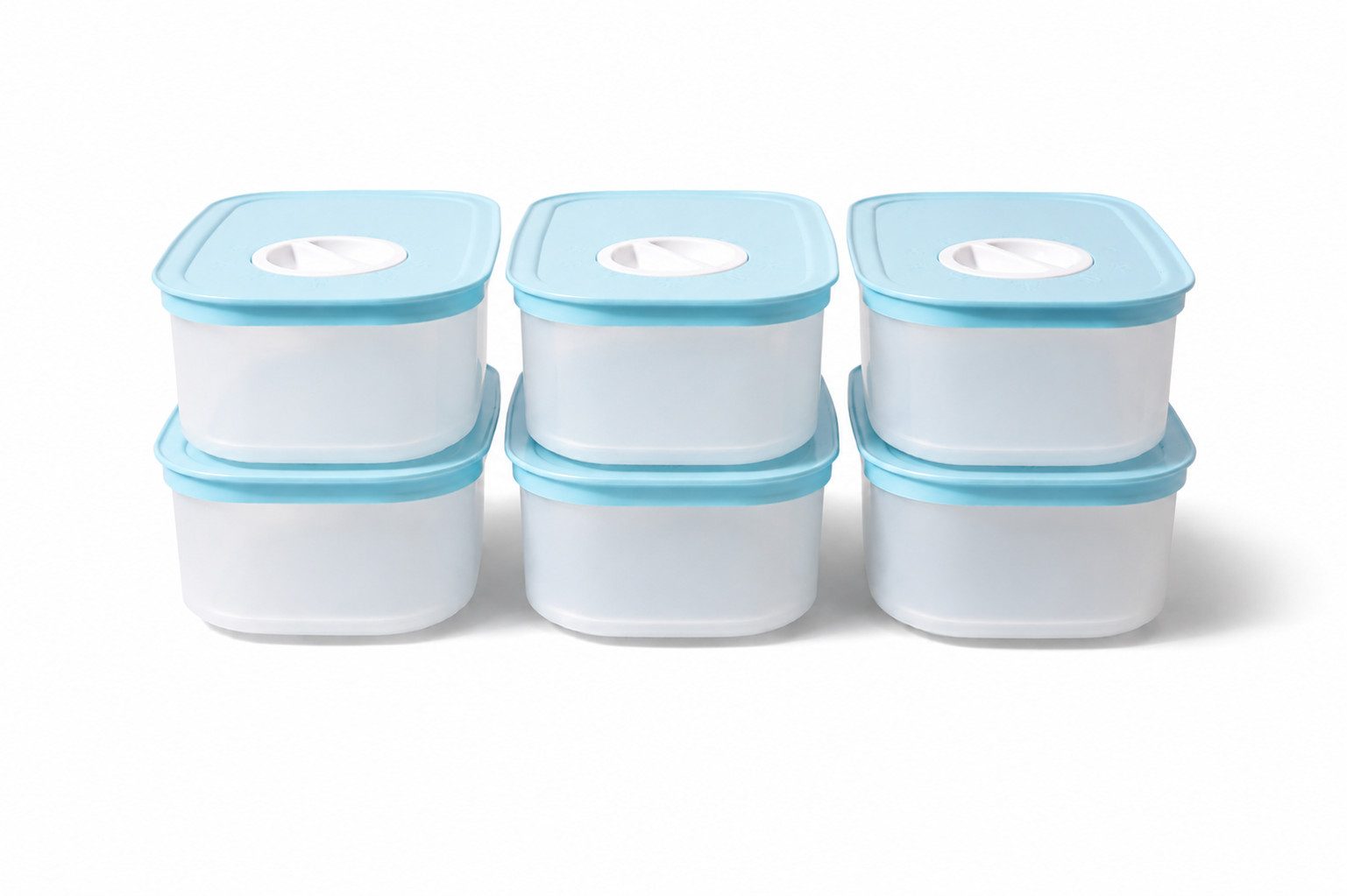 TUPPERWARE Vorratsdose Quadro 320 ml (6) Drehskala