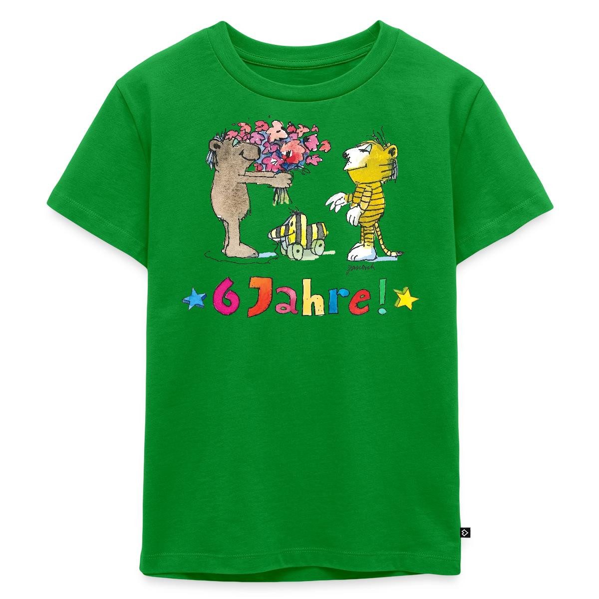 T-Shirt 6ter Geburtstag, Janosch, Tiger, Tigerente Kinder Premium T-Shirt