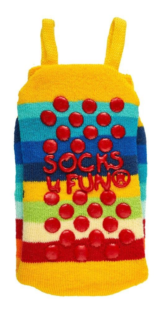 Paar) Anziehhilfe (2 ABS ABS-Socken Junge Socken Kinder Mädchen Wowerat Henkel als Thermo Henkel mit Socken Vollfrottee