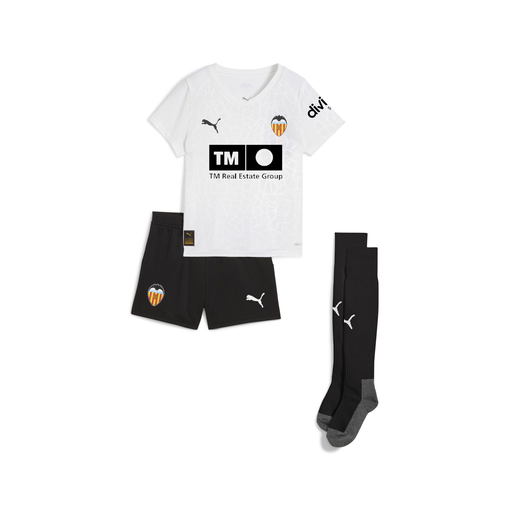 Trainingsanzug Valencia CF 25/26 Heimtrikot-Minikit Kinder