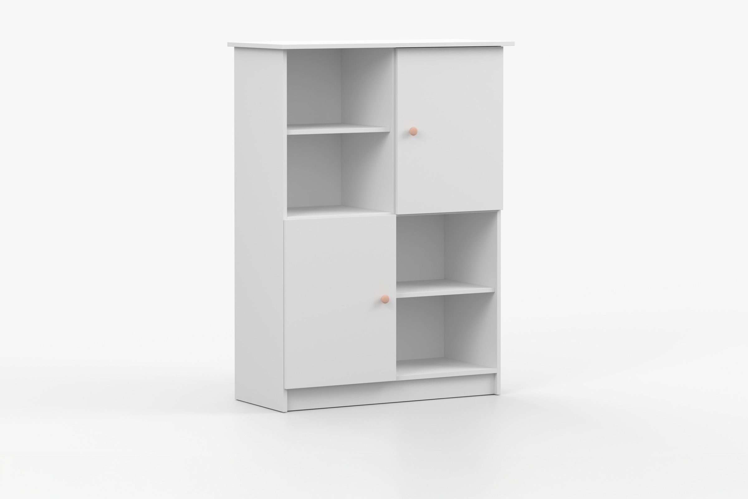 Deine Möbel 24 Kinderregal OSCAR Regal Bücherregal 95 cm breit, Set 2-tlg., Kinderzimmer Jugendzimmer Jungenzimmer Mädchenzimmer