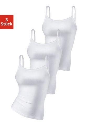 H.I.S Spaghettitop "ohne Seitennähte", aus weicher Rippqualität aus Baumwol günstig online kaufen