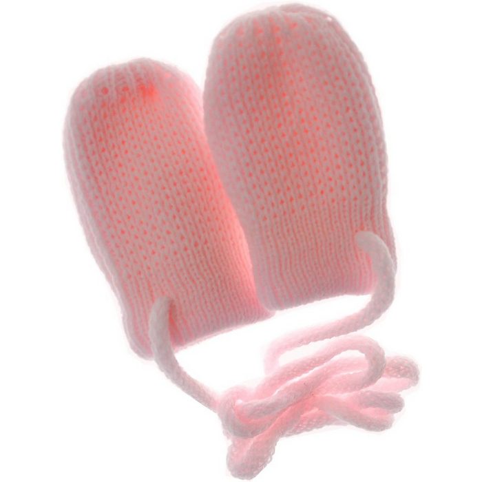 La Bortini Fäustlinge Fäustlinge warme Baby Handschuhe für Neugeborene 0 bis 6 Monate
