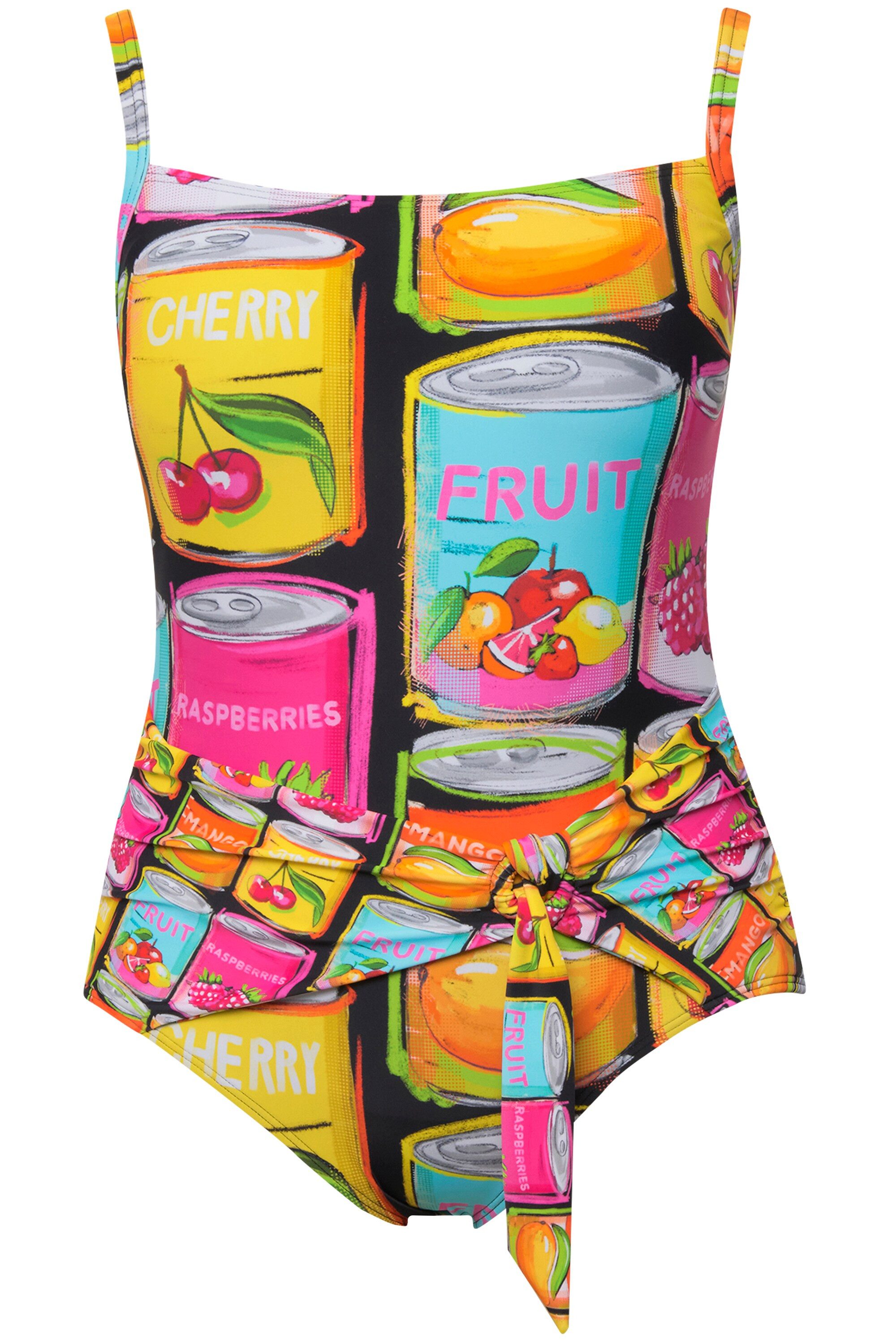 Ulla Popken Badeanzug Badeanzug Obstkonserven Softcups recycelt günstig online kaufen