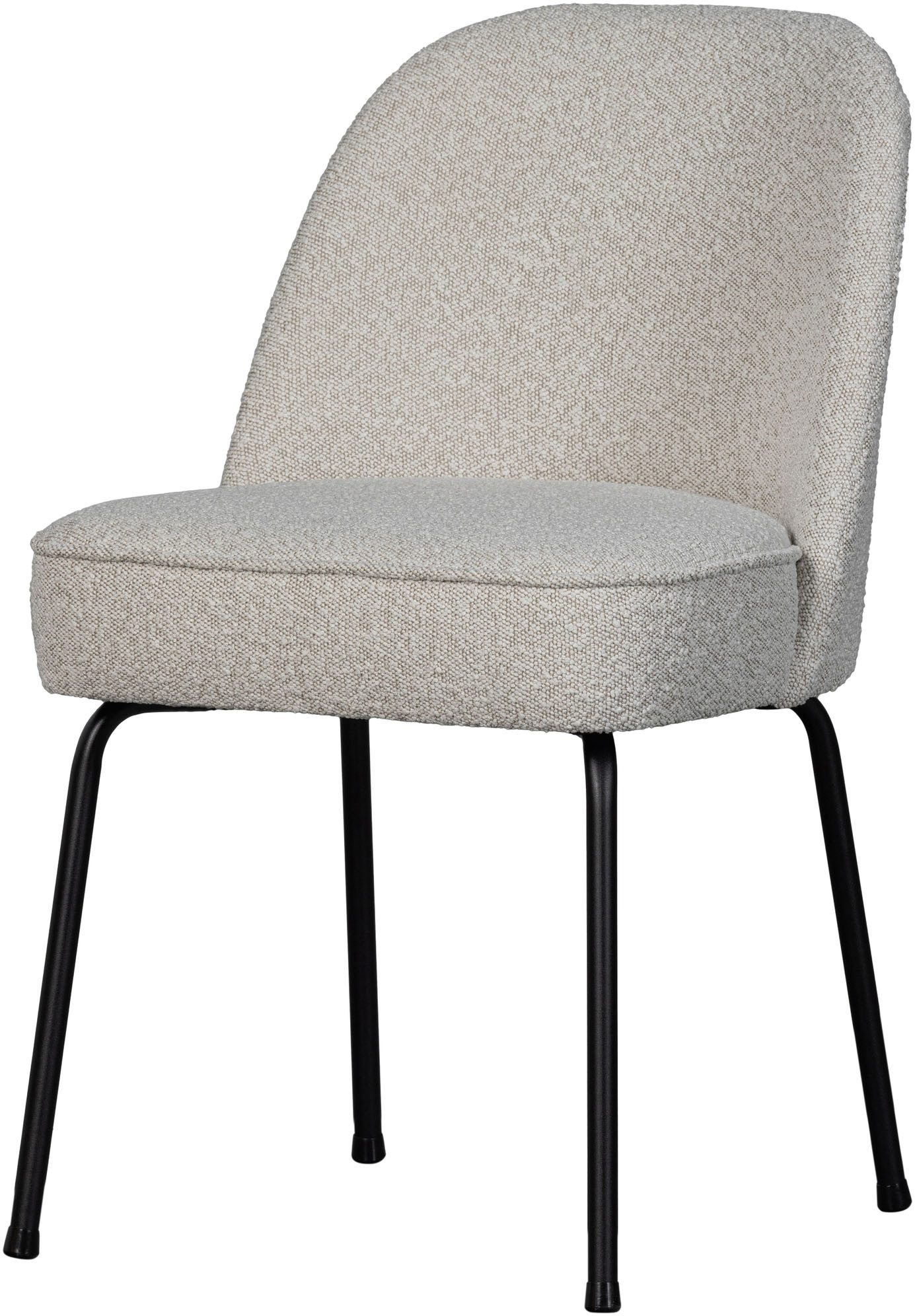 WOOOD Esszimmerstuhl Vogue mit bezug und 3D-Muster, B 50 x T 57 x H 83 cm (2er-Set) (Set, 2 St), Polsterstuhl, 4-Fuß-Metallgestell, Breite 50 cm