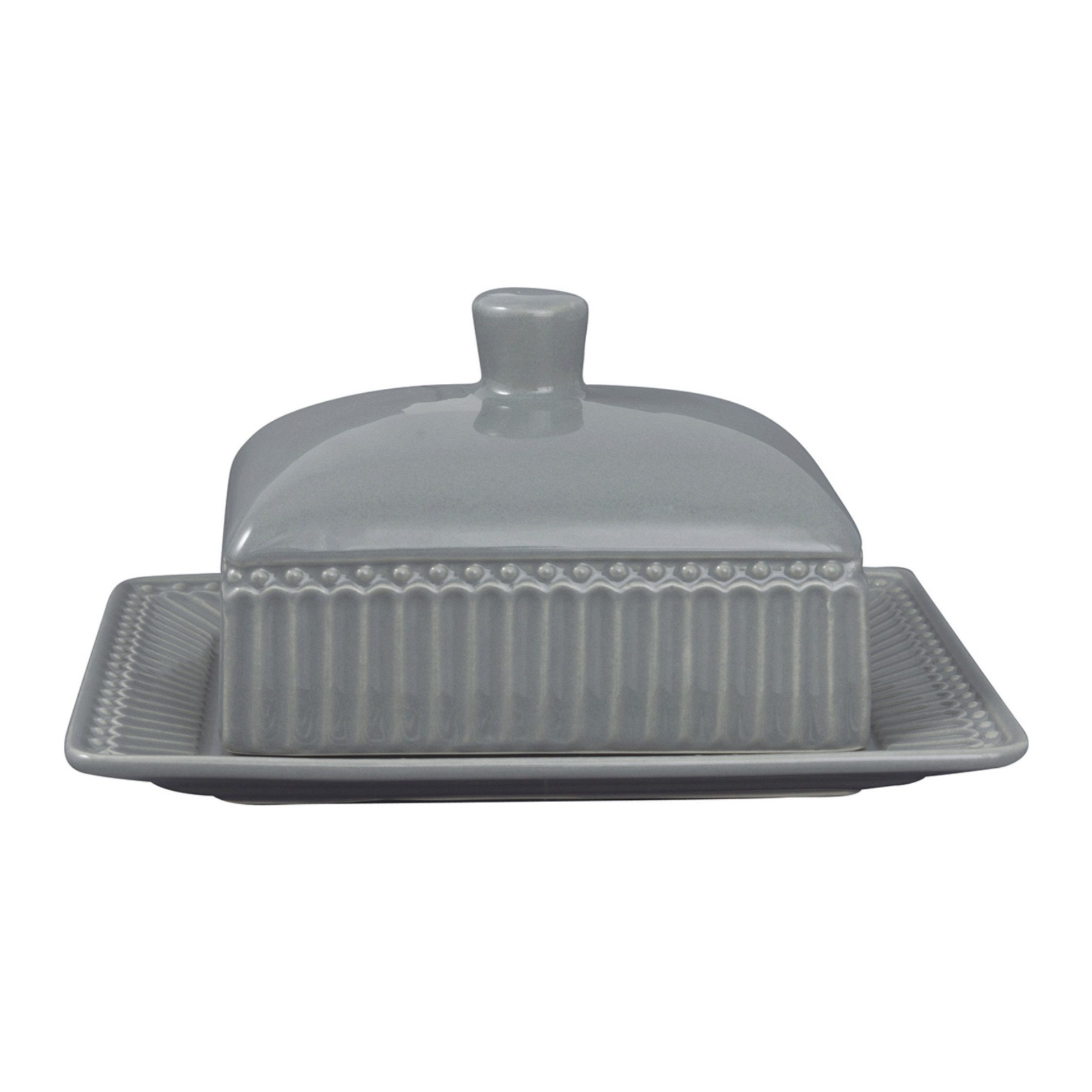 Greengate Butterdose GreenGate Butterdose Alice Steingrau (M)