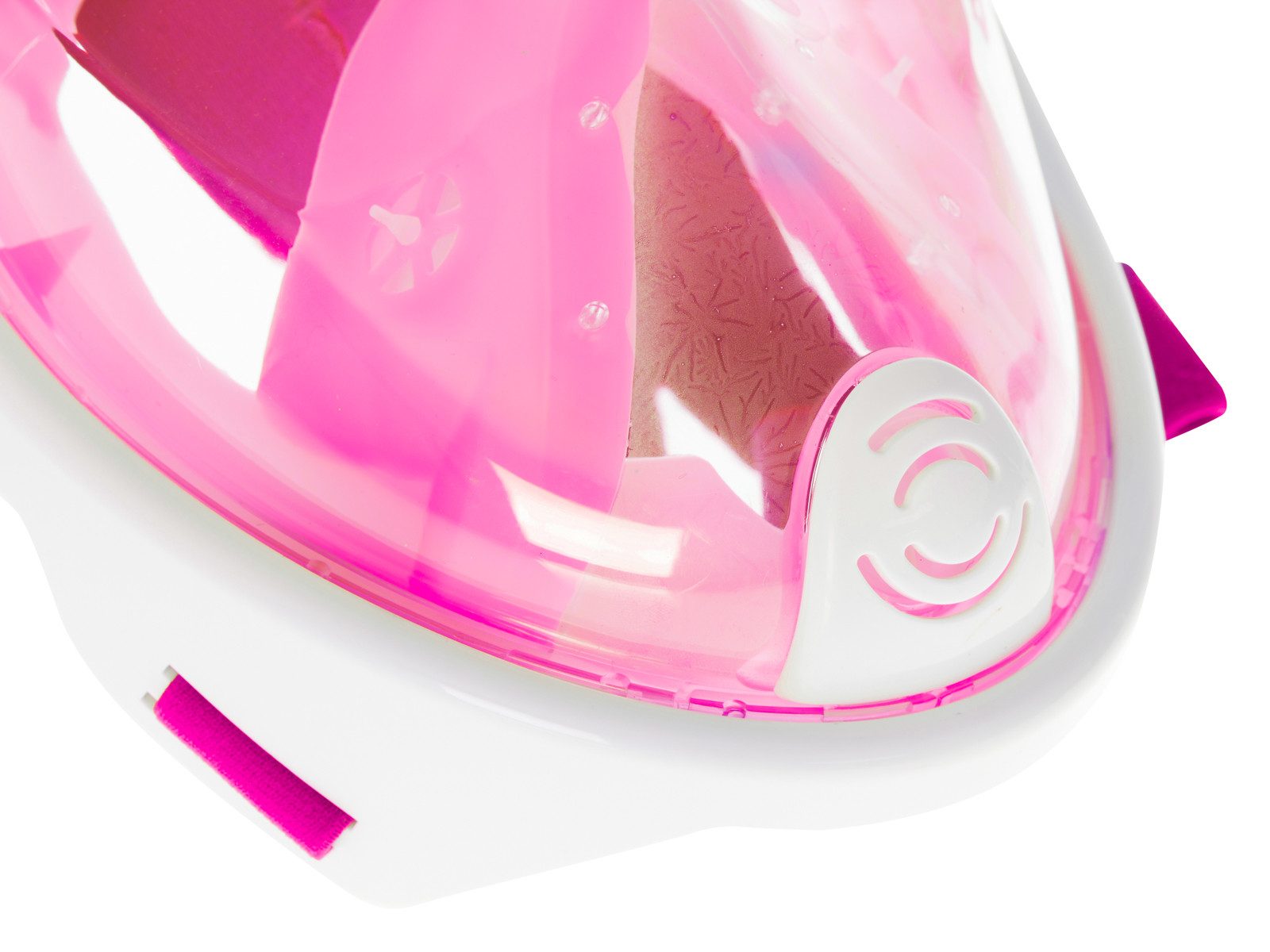 Ikonka Tauchermaske Full Face Schnorchelmaske S/M mit Kamera-Halterung und Zubehör, (Komplettset Schnorchelmaske Full Face S/M inkl. Zubehör Kamera, 1-teiliges Set Full Face Schnorchelmaske S/M mit Zubehör komplett), Freies Atmen 180° Sichtfeld, Anti-Beschlag System Kamera Halterung