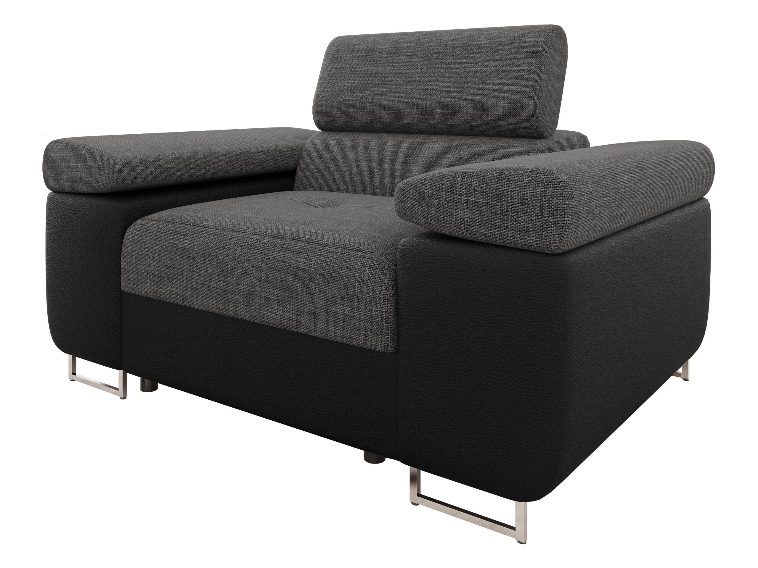 MIRJAN24 Sessel Torezio, Einstellbare Kopfstützen, 134x102x70-90 günstig online kaufen
