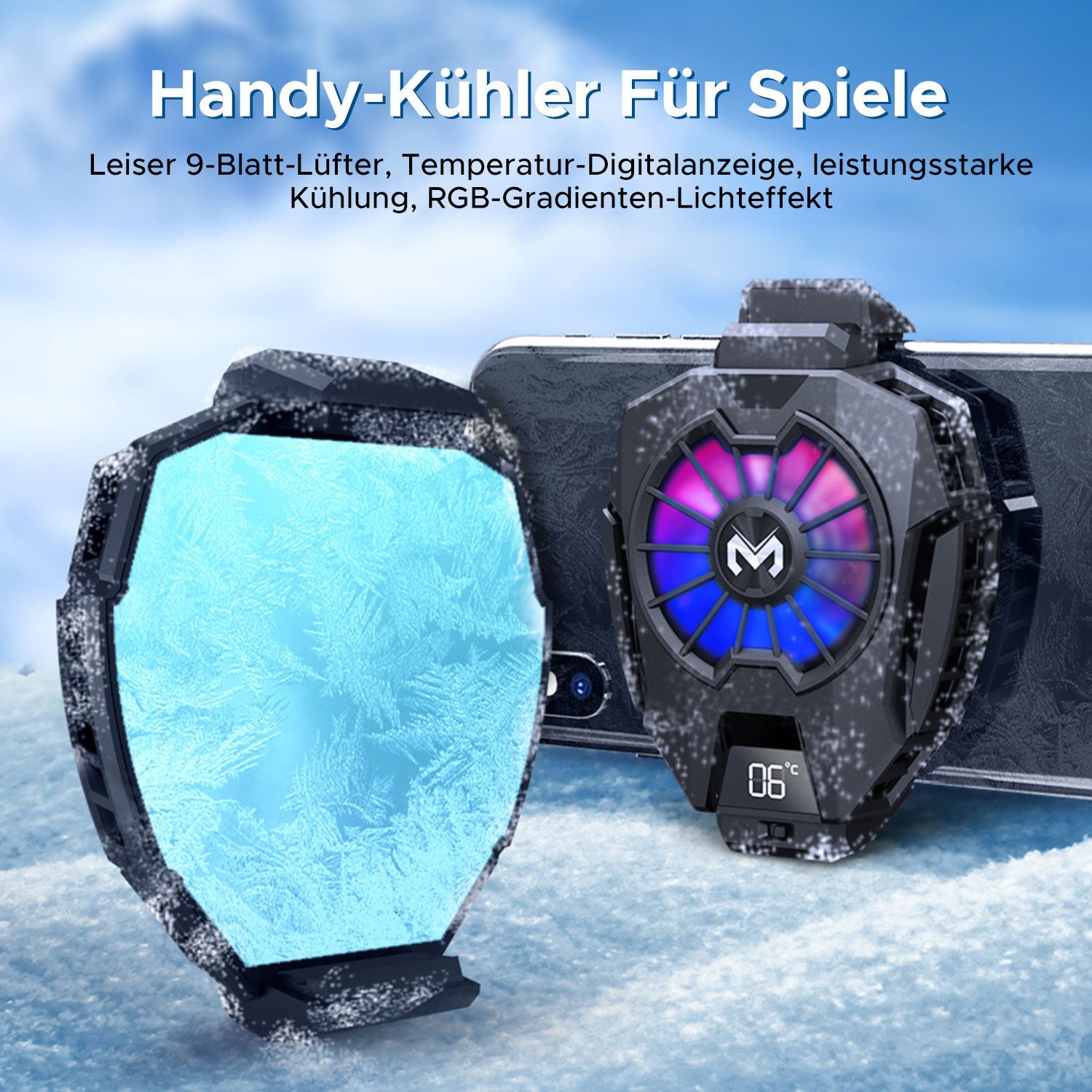 Refttenw Heizkörper Handy Kühler Magnetischer Handy-Kühler günstig online kaufen
