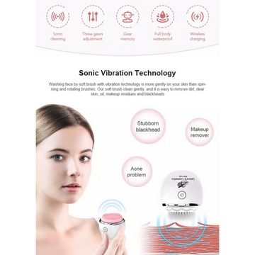 Lalano`S Cosmetics Elektrische Gesichtsreinigungsbürste 3D Oscillation Facial Cleansing Brush, Maniküre Pediküre Set, kosmetikbehandlungsgerät