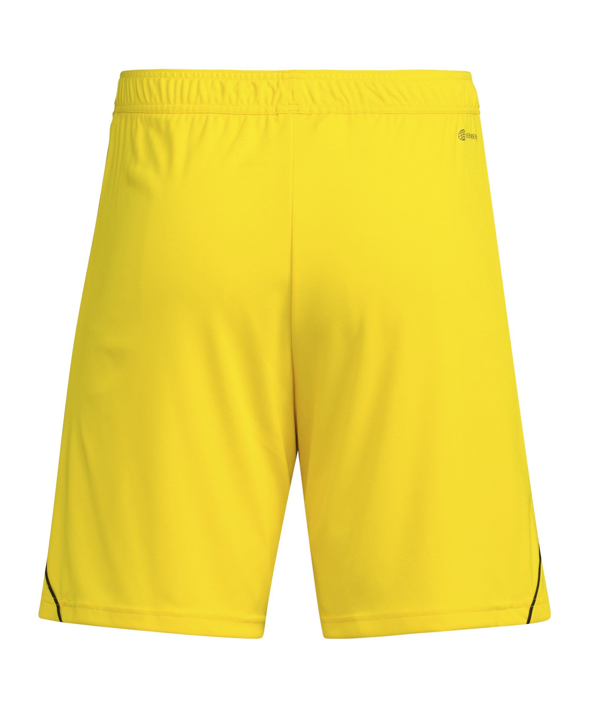 Performance Short Sporthose adidas gelbschwarz 23 Tiro