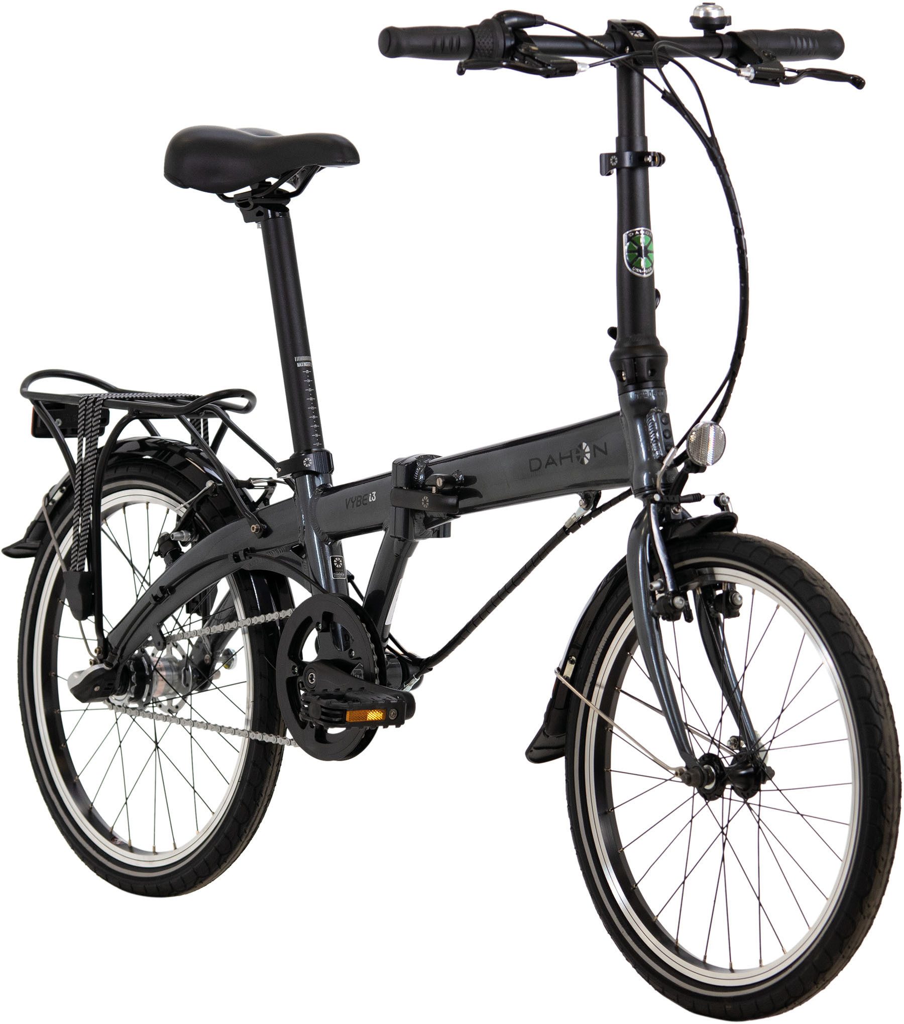 Dahon folding bike, 3-speed hub gear, Vybe i3 20 inch folding bike