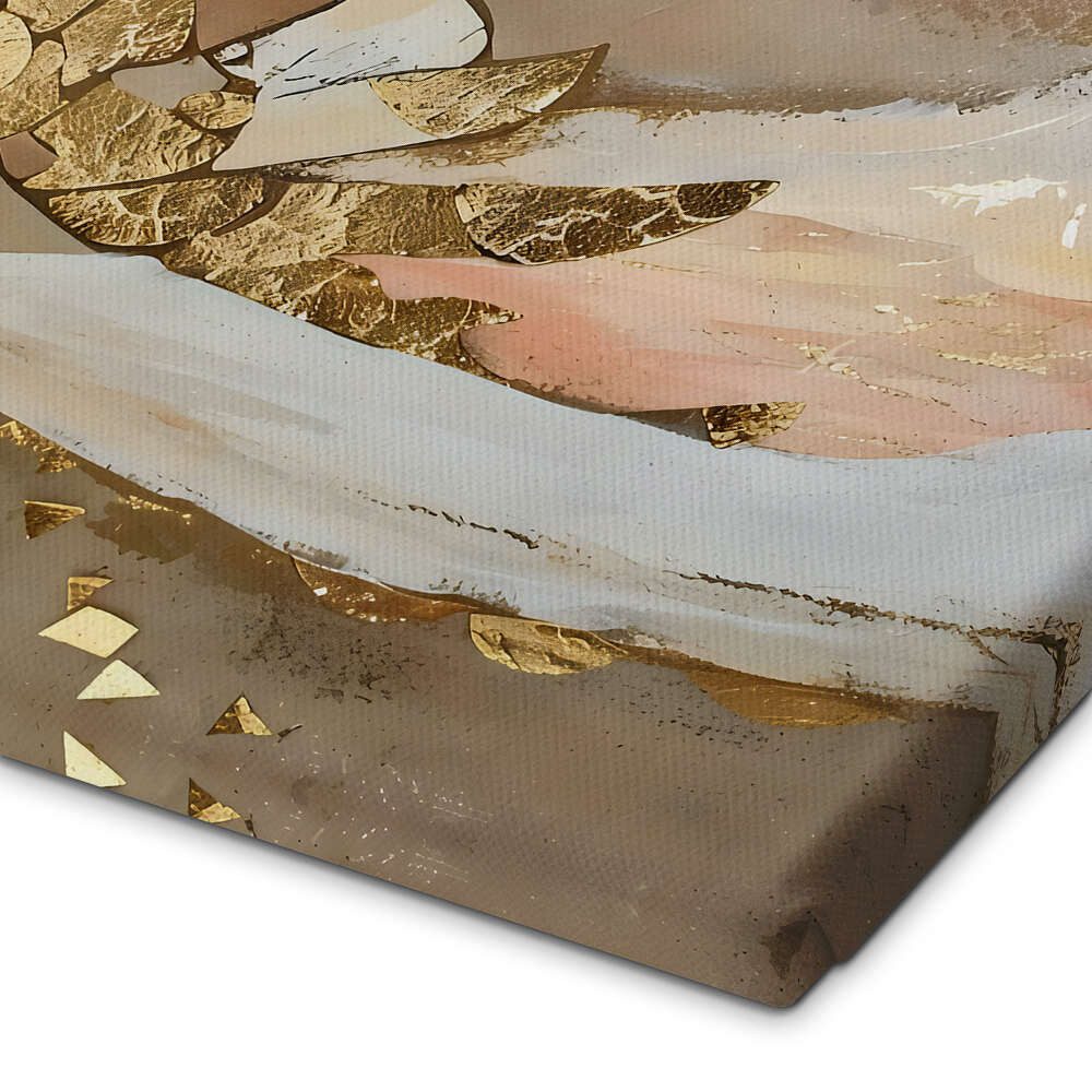 Posterlounge Wandbild Goldener Engel III, LSR Design Studio, erhältlich als Poster, Leinwandbild, Wandsticker oder Acrylglasbild