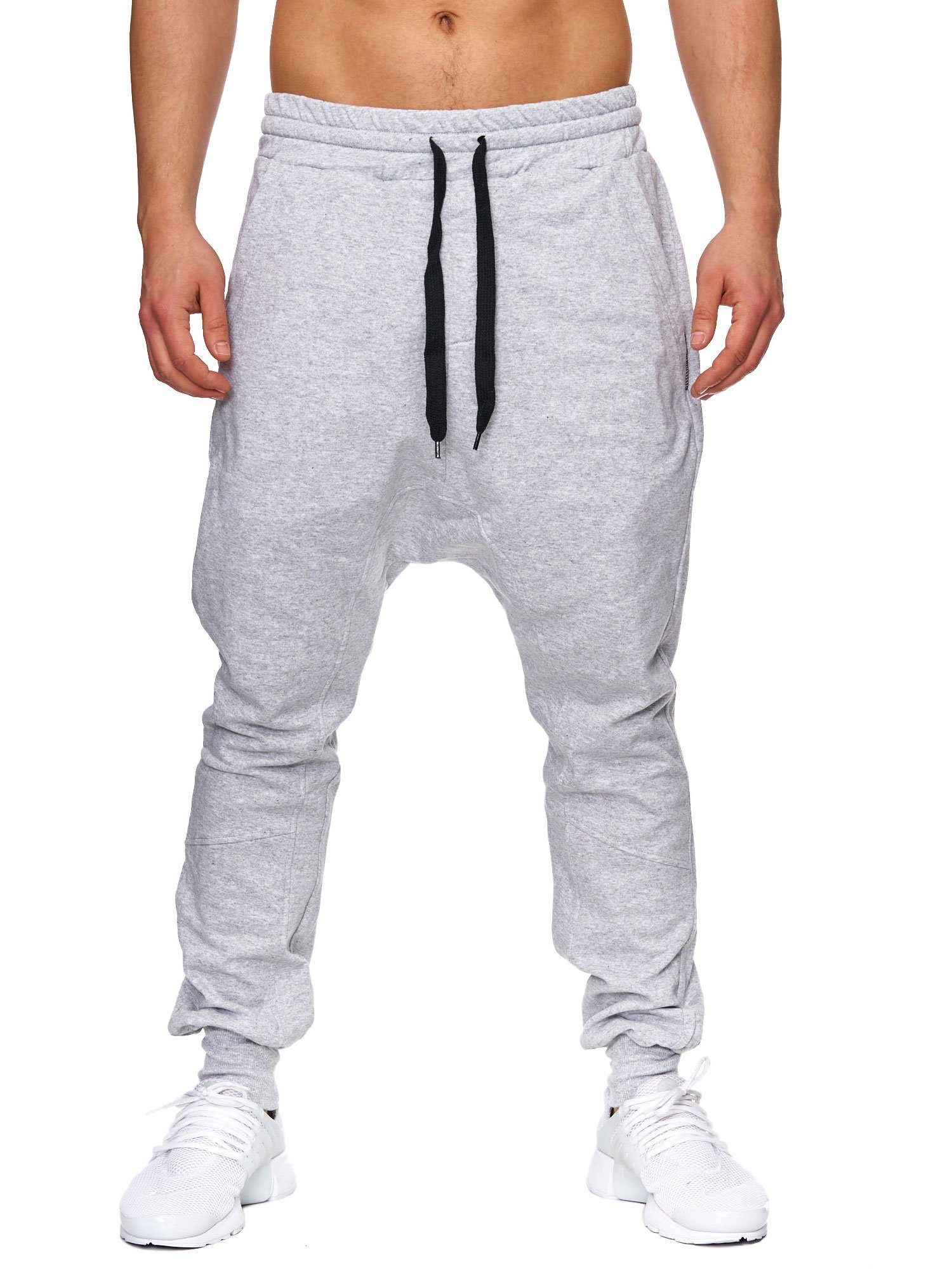 lässigen Jogginghose Harem-Stil grau im P-501 Tazzio Sporthose