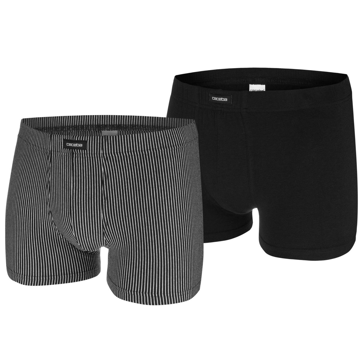 CECEBA Boxershorts (2-St) ohne Eingriff, leicht und spürbar weich, Modal