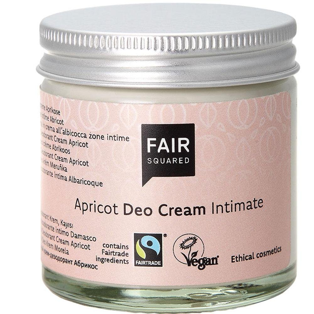 Fair Squared Deo-Creme Intimate Deo Cream Apricot, 50 ml
