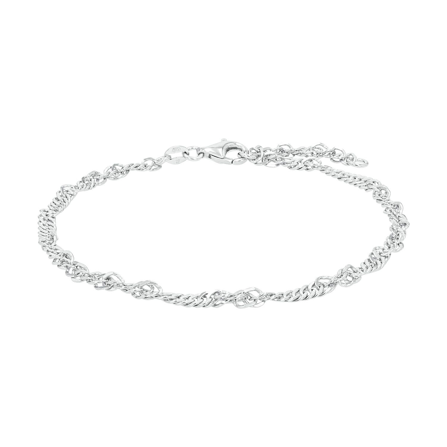 Amor Fußkette Amor Fußkette für Damen, 925 Sterling Silber (Fußkette, 1-tlg)