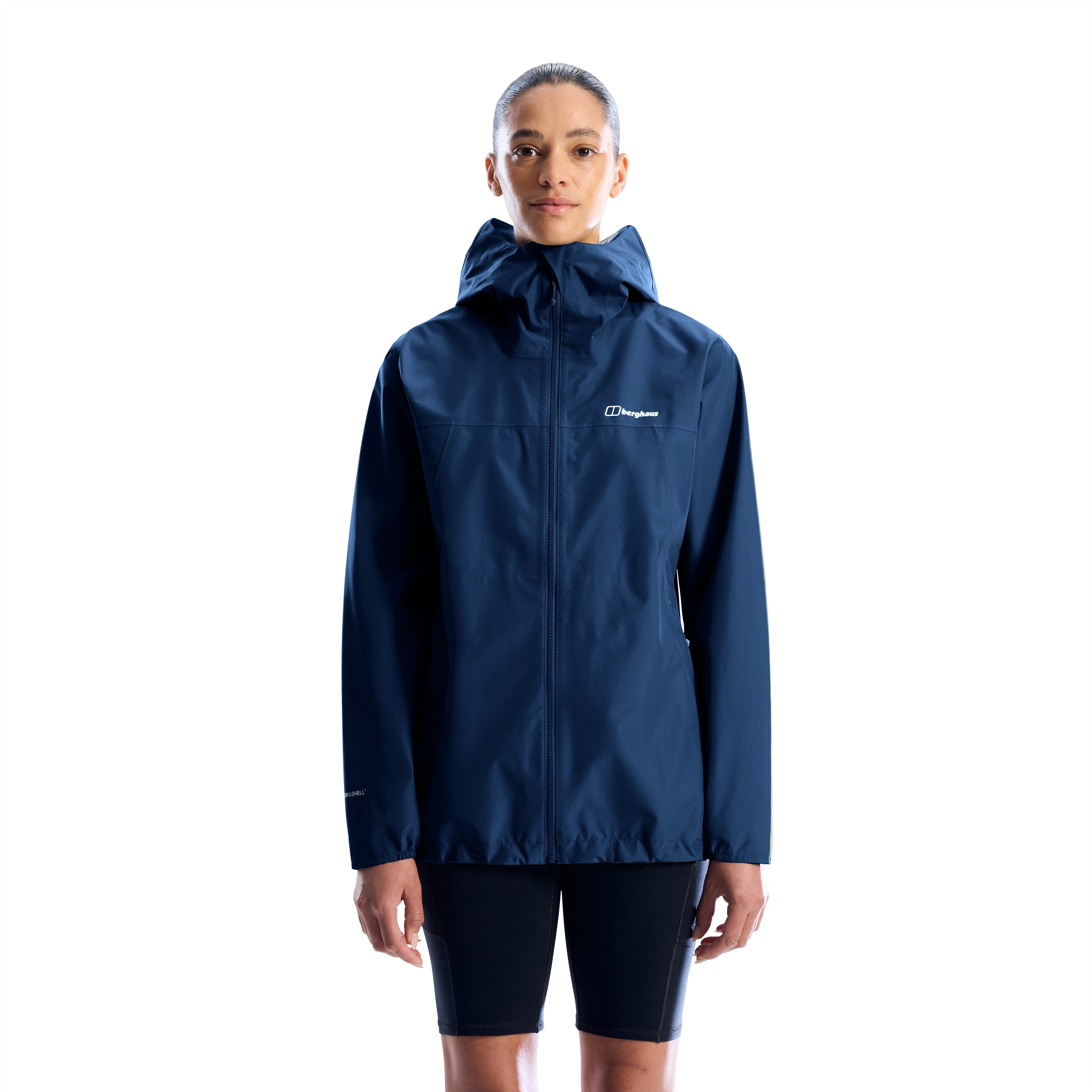 Berghaus Funktionsjacke W DELUGE PRO 3.0 JKT mit zwei Reißverschlusstaschen, atmungsaktiv, aus Polyester