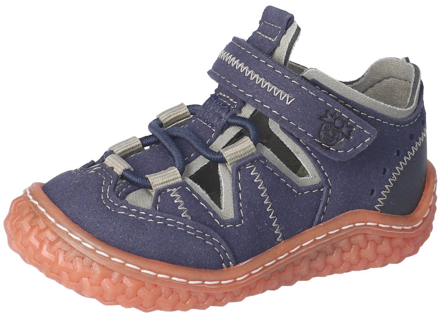 RICOSTA PEPINO PEPINO by RICOSTA Jerry WMS: mittel Barfußschuh, Barfußschuh mit Gummizug u. Klett, Größenschablone zum Download