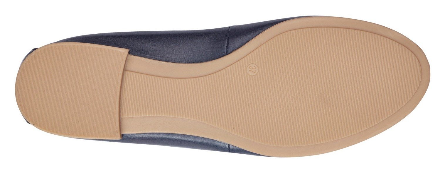 Tamaris Ballerina Flats, Slipper, Businessschuh mit dekorativer Schleife