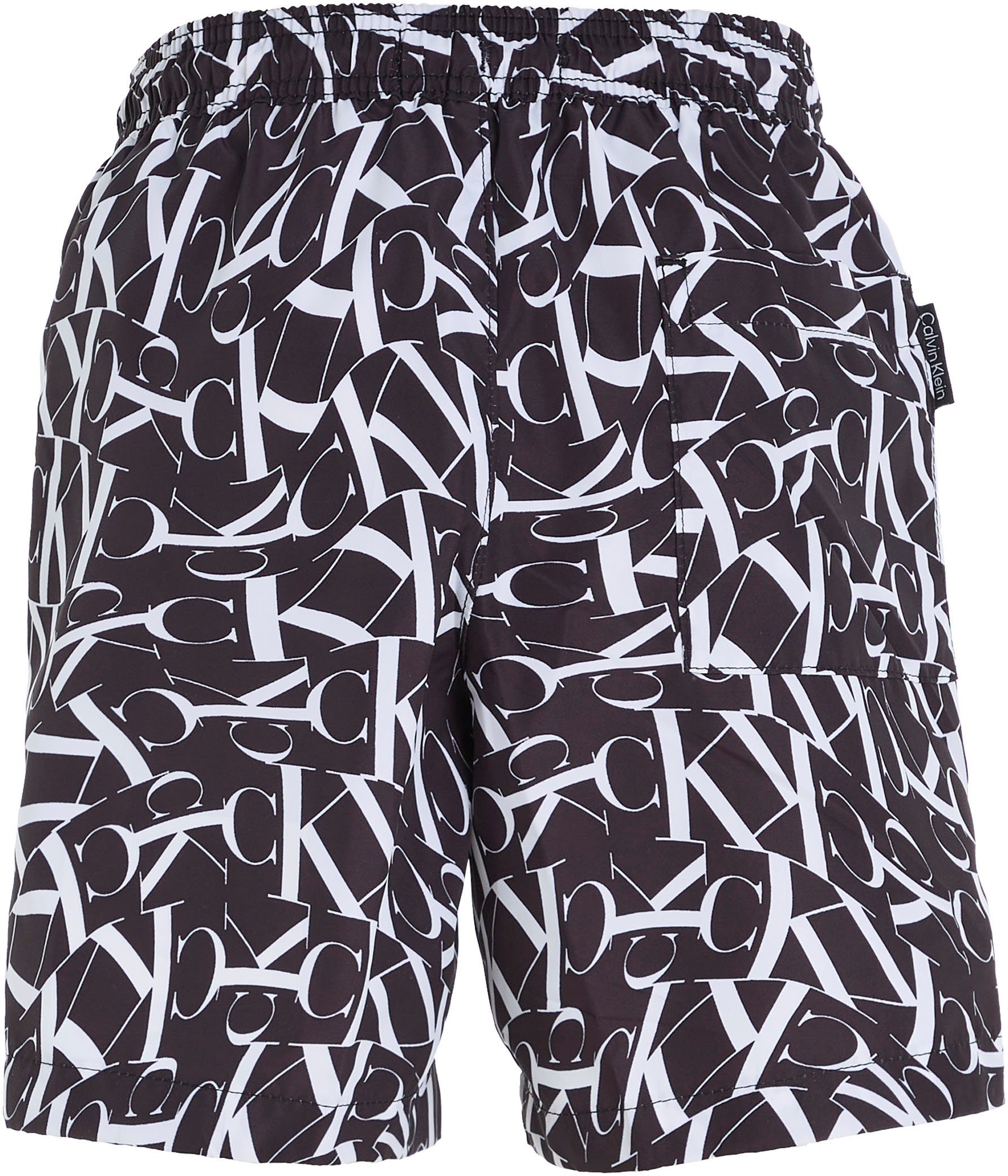 Calvin Klein Swimwear MEDIUM DRAWSTRING-PRINT Badeshorts (1-St)