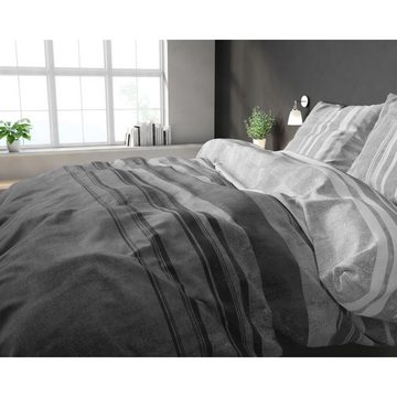 Bettwäsche Sleeptime Moon Lights Bettbezug +Kissenbezüg, Sitheim-Europe, Baumwolle, 3 teilig, Weich, geschmeidig und wärmeregulierend