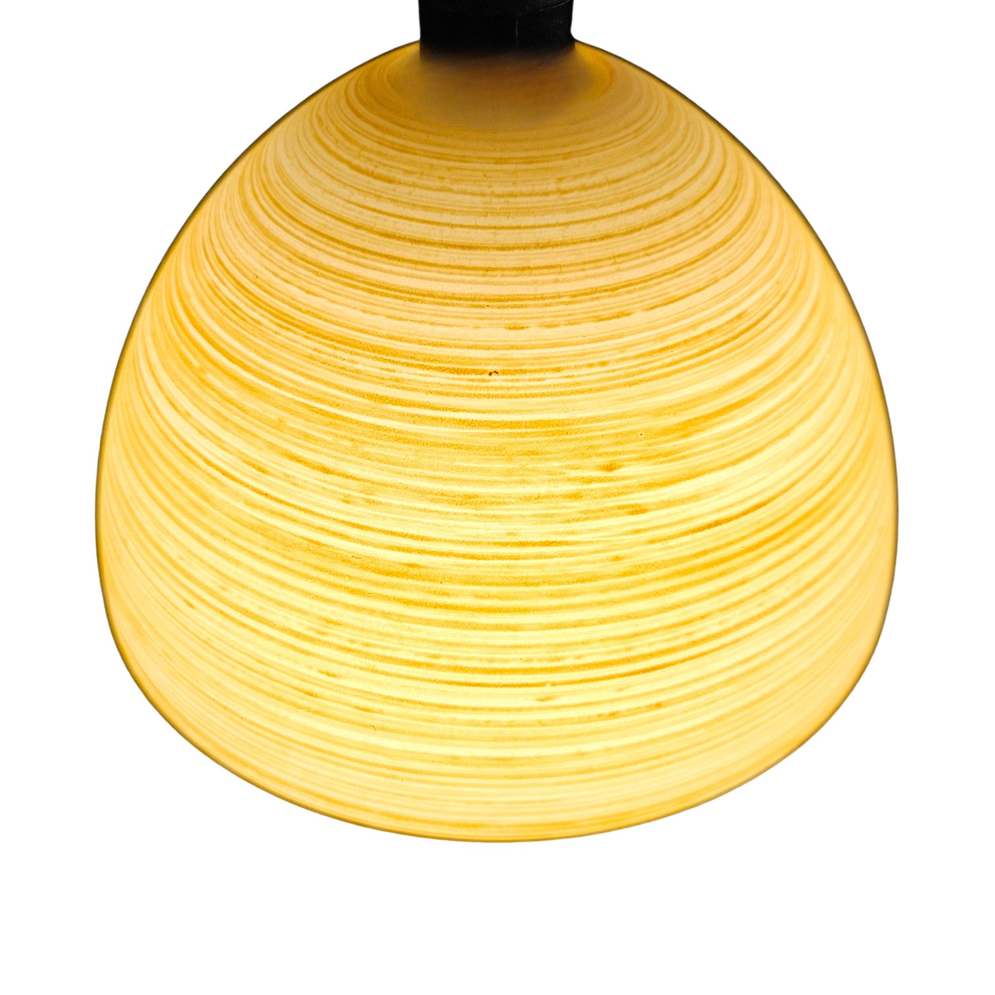 Lichthandel Hoch Lampenschirm 70er Jahre E14 Mediterran Ersatzglas Lampe Glaslampenschirm, E14 Fassung Lampenschirm Glas Lampenschirm Pendelleuchte