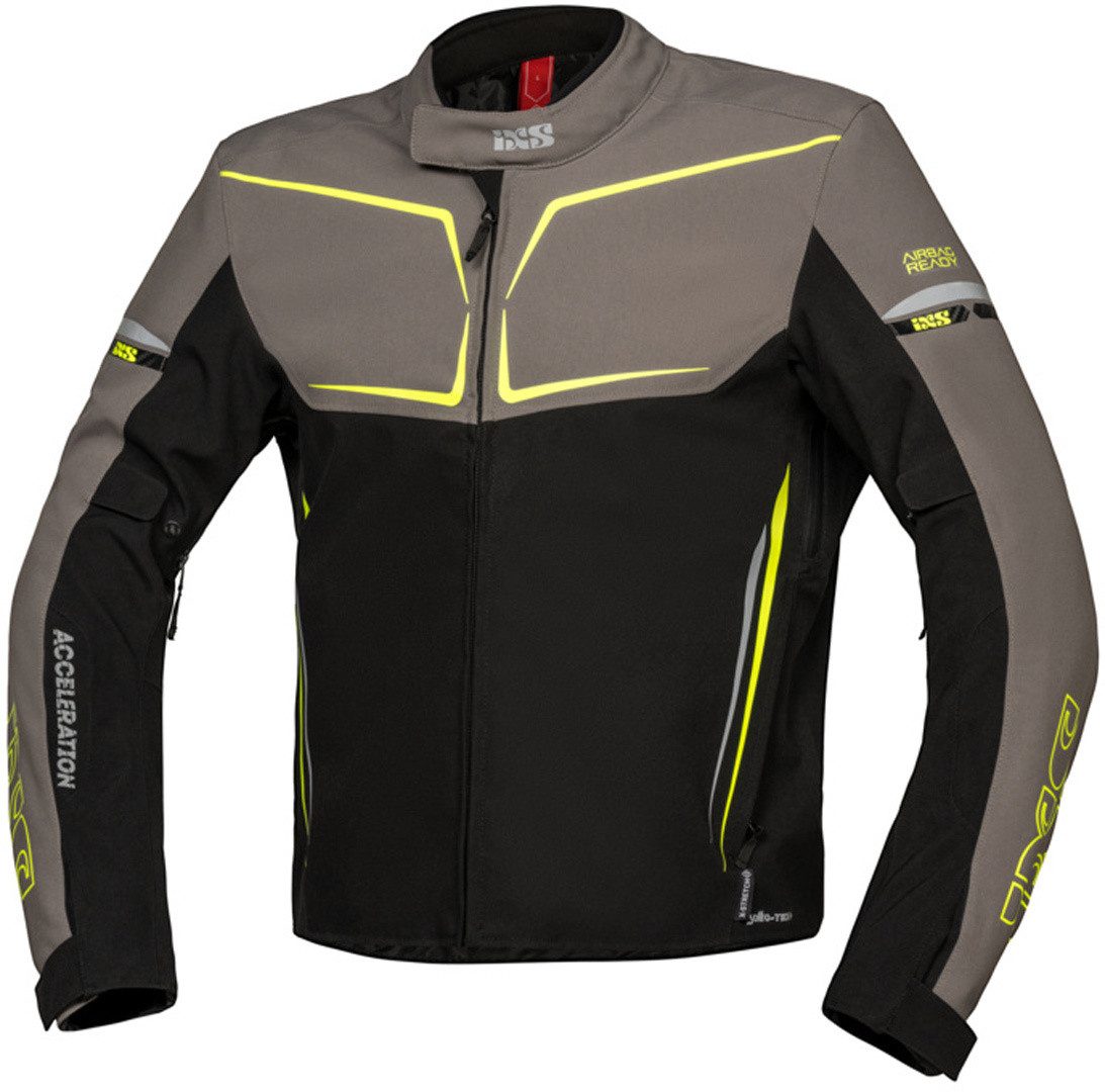 IXS Motorradjacke iXS TS-Pro ST+ Textiljacke Herren schwarz günstig online kaufen