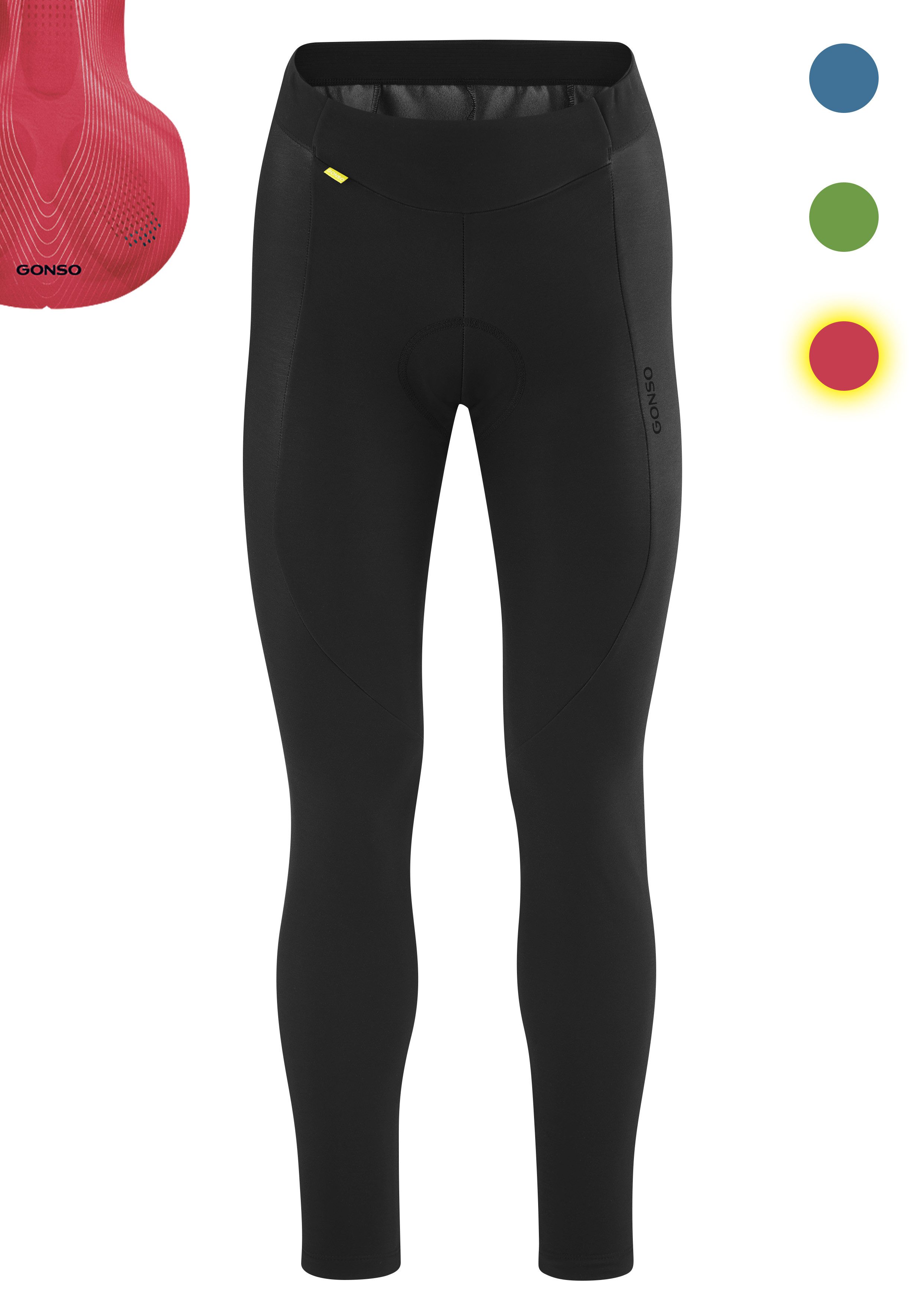 Gonso Fahrradhose Sitivo Tight W Damen Radhose, Radlerhose mit speziellem Sitzpolster, Tight Fit