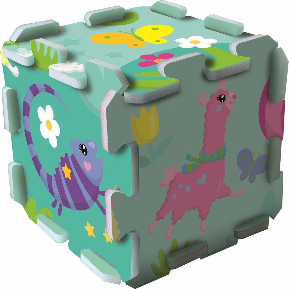 Trefl Spiel Schaumstoff-Puzzle Happy Llamas