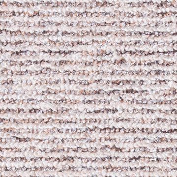 Teppich Flachgewebe-Teppich im schlichten einfarbigen Design in beige, Teppich-Traum, rechteckig
