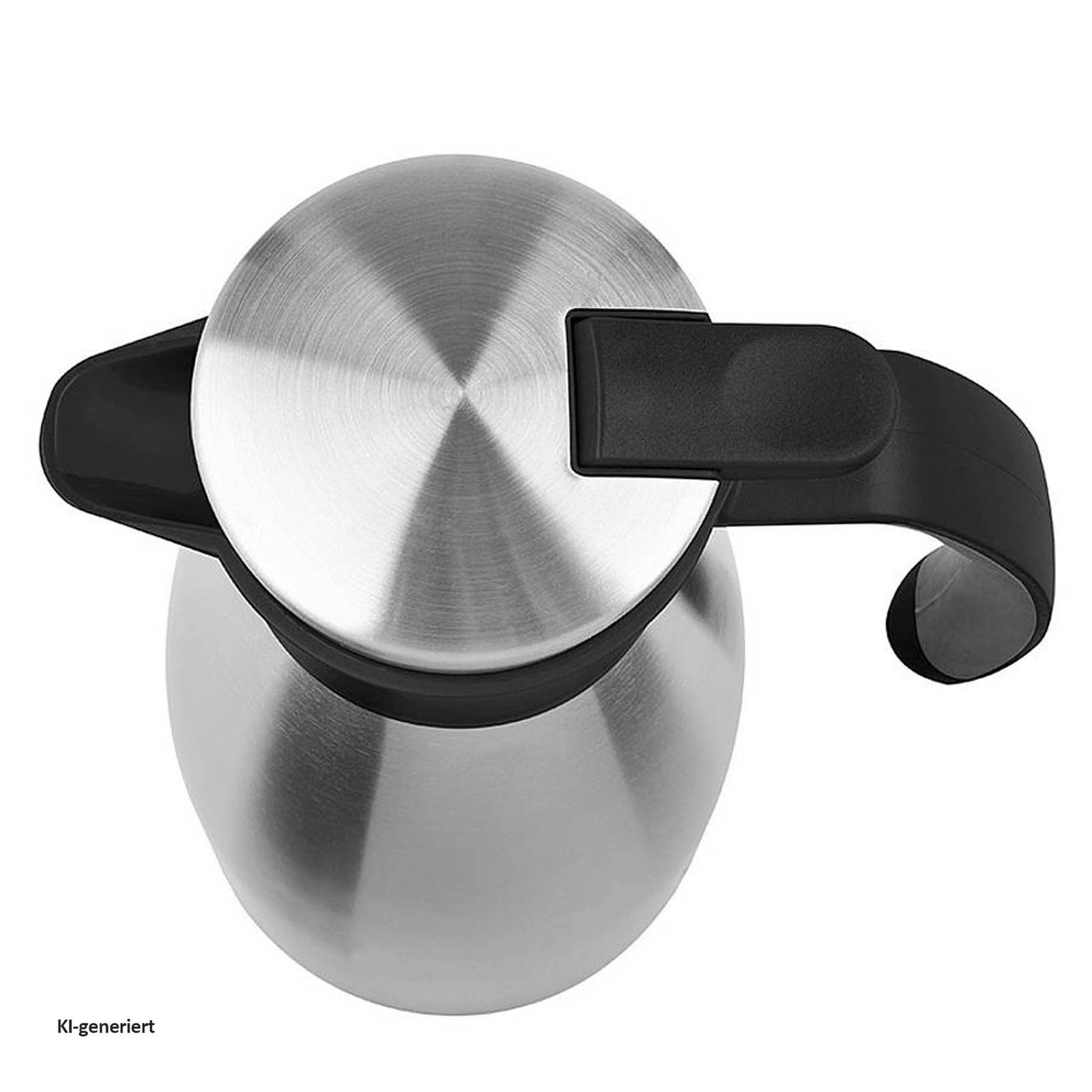 Emsa Isolierkanne Isolierkanne Soft Grip, 1 l, Einhandbedienung zum genauen Dosieren
