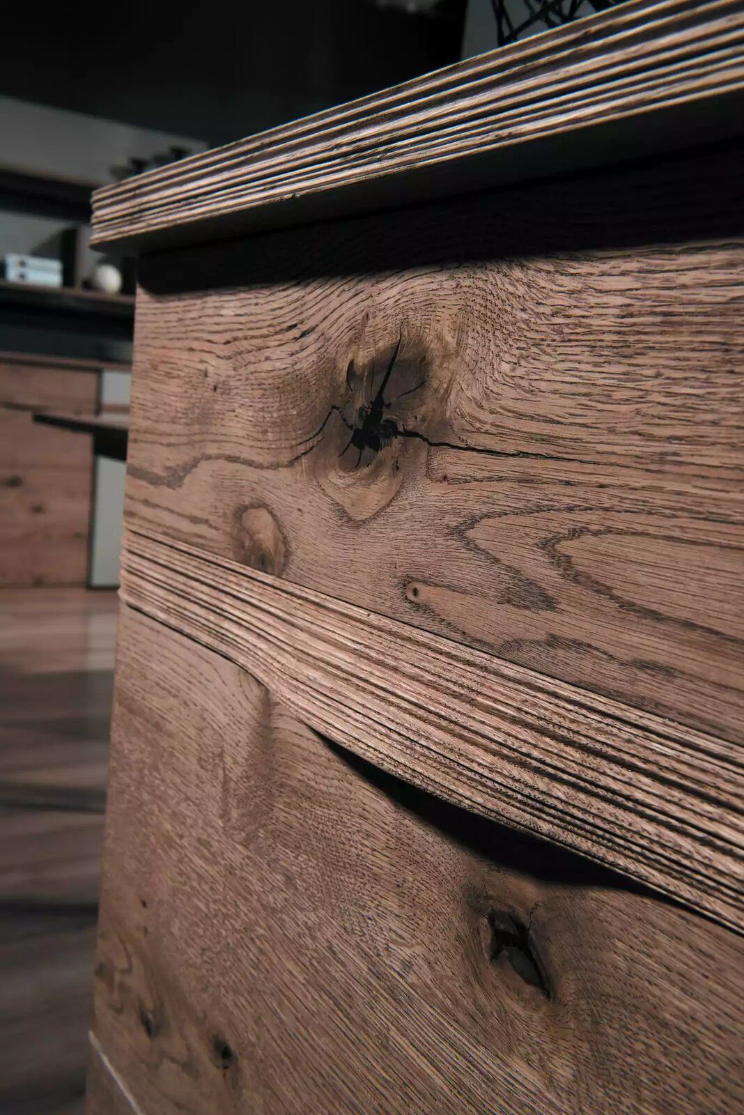 Made Holz Schubladen Kommode JVmoebel Kommode Anrichte St., Moderne Kommode), mit (1 in Europe Weiß neu 3