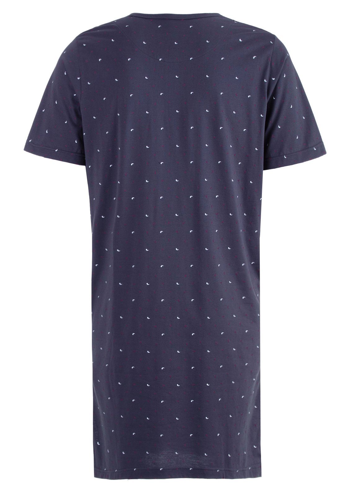 Henry Terre Nachthemd Nachthemd Tropfen Kurzarm - anthrazit