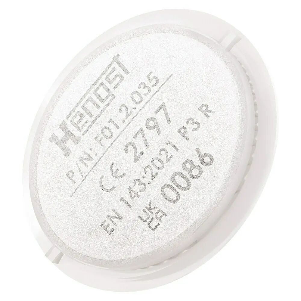Hengst BV Ersatzfilter P3 für Stealth Halbmaske, Zubehör für Stealth Halbmaske P3, hohe Filterleistung