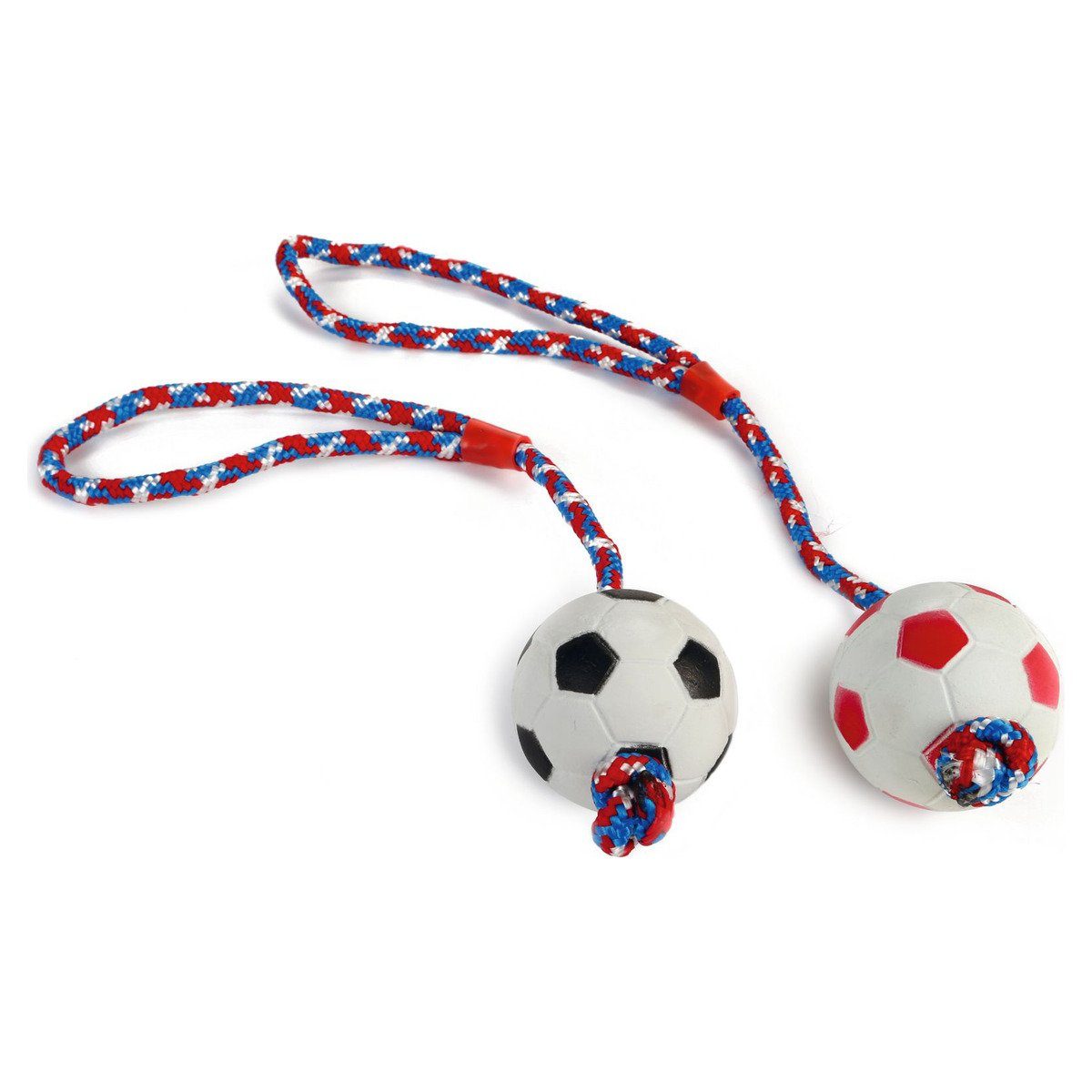 Beeztees Outdoor-Spielzeug Hundespielzeug Softball am Seil