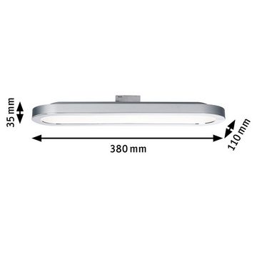 Paulmann LED Deckenleuchte URail Panel Loop 480lm 7W 2700K 230V, LED fest integriert, Warmweiß, Einzelspot, dimmbar