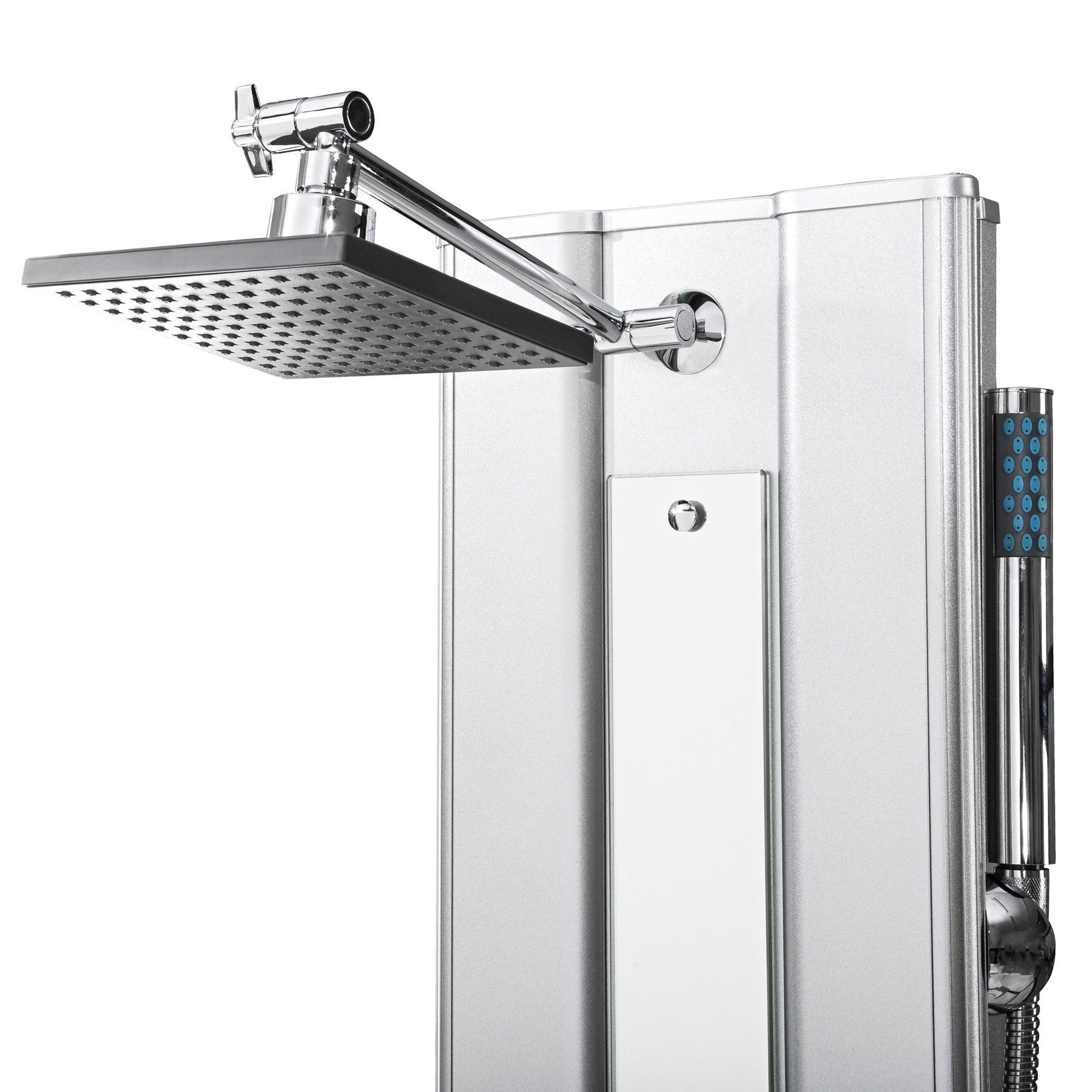 tectake Duscharmatur Duschpaneel aus Aluminium günstig online kaufen
