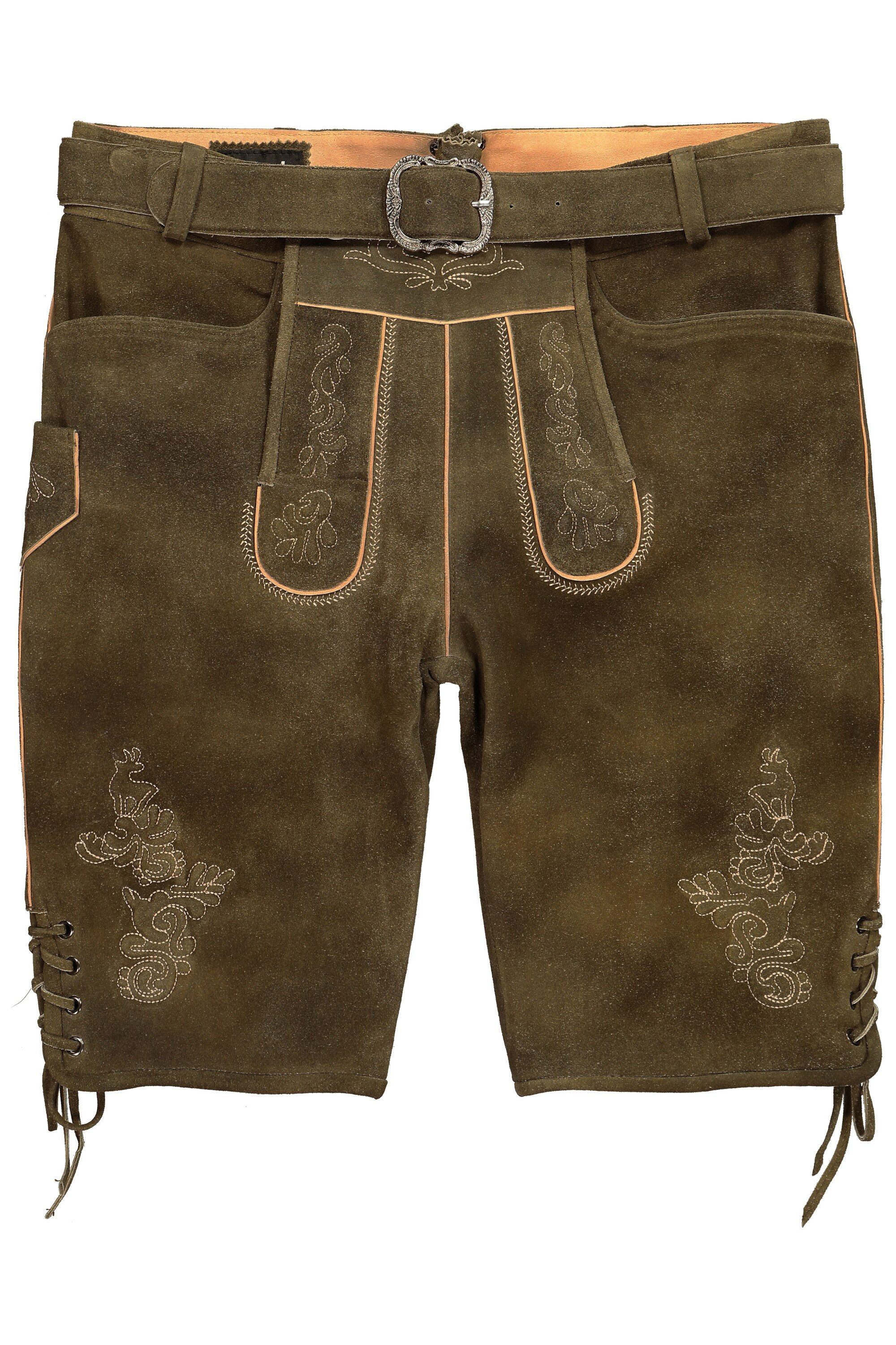 Men Plus Bermudas Men+ Lederbermuda Trachten günstig online kaufen
